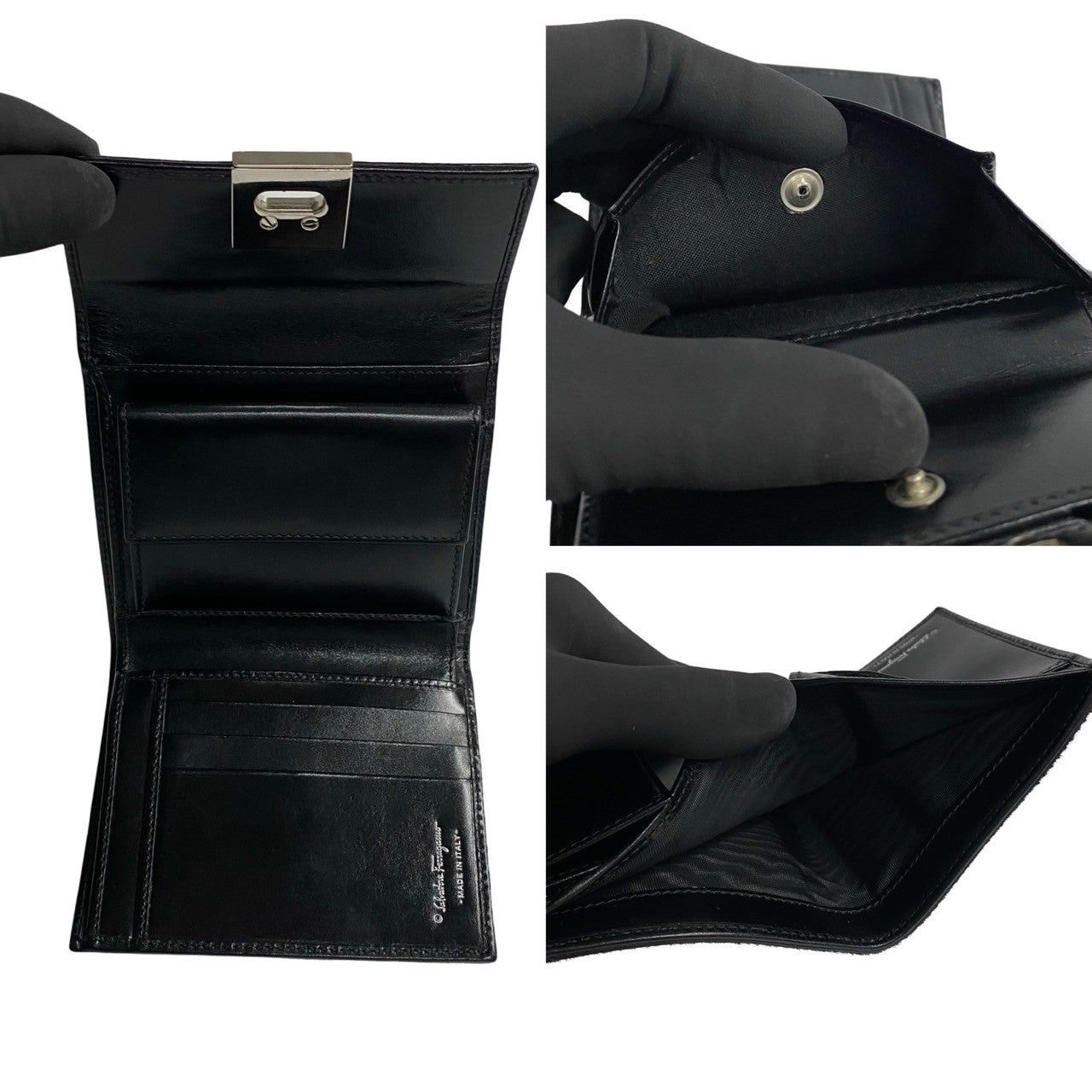 Salvatore Ferragamo Salvatore Ferragamo Wallets & Case Brown Leather Size ONE SIZE - 8 Thumbnail