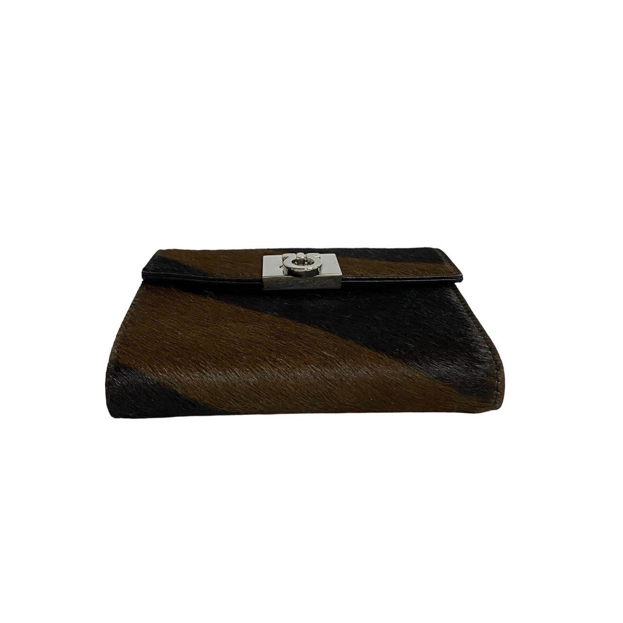 Salvatore Ferragamo Salvatore Ferragamo Wallets & Case Brown Leather Size ONE SIZE - 6 Thumbnail