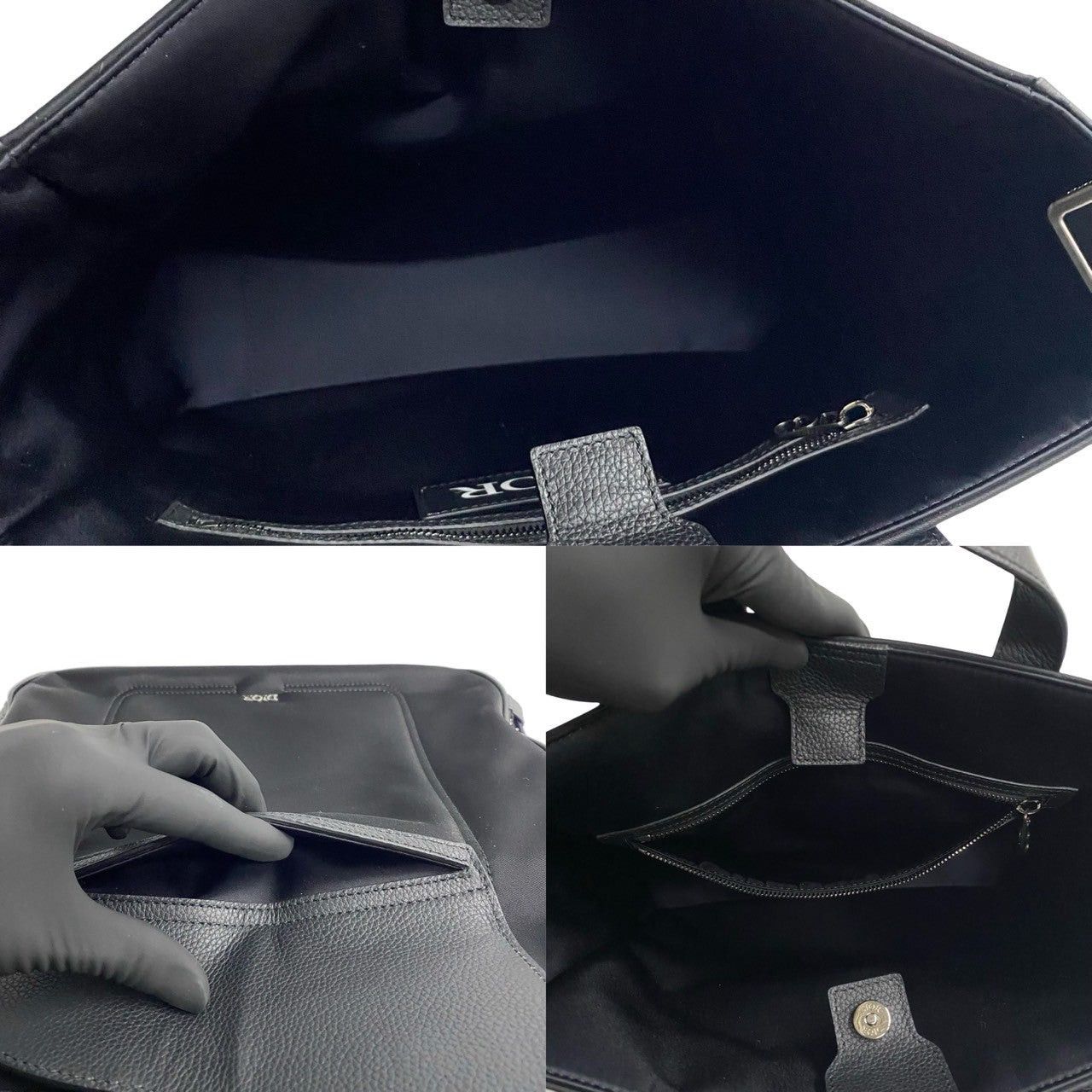 Dior Dior Shoulder Bag Black Synthetic Size ONE SIZE - 8 Thumbnail