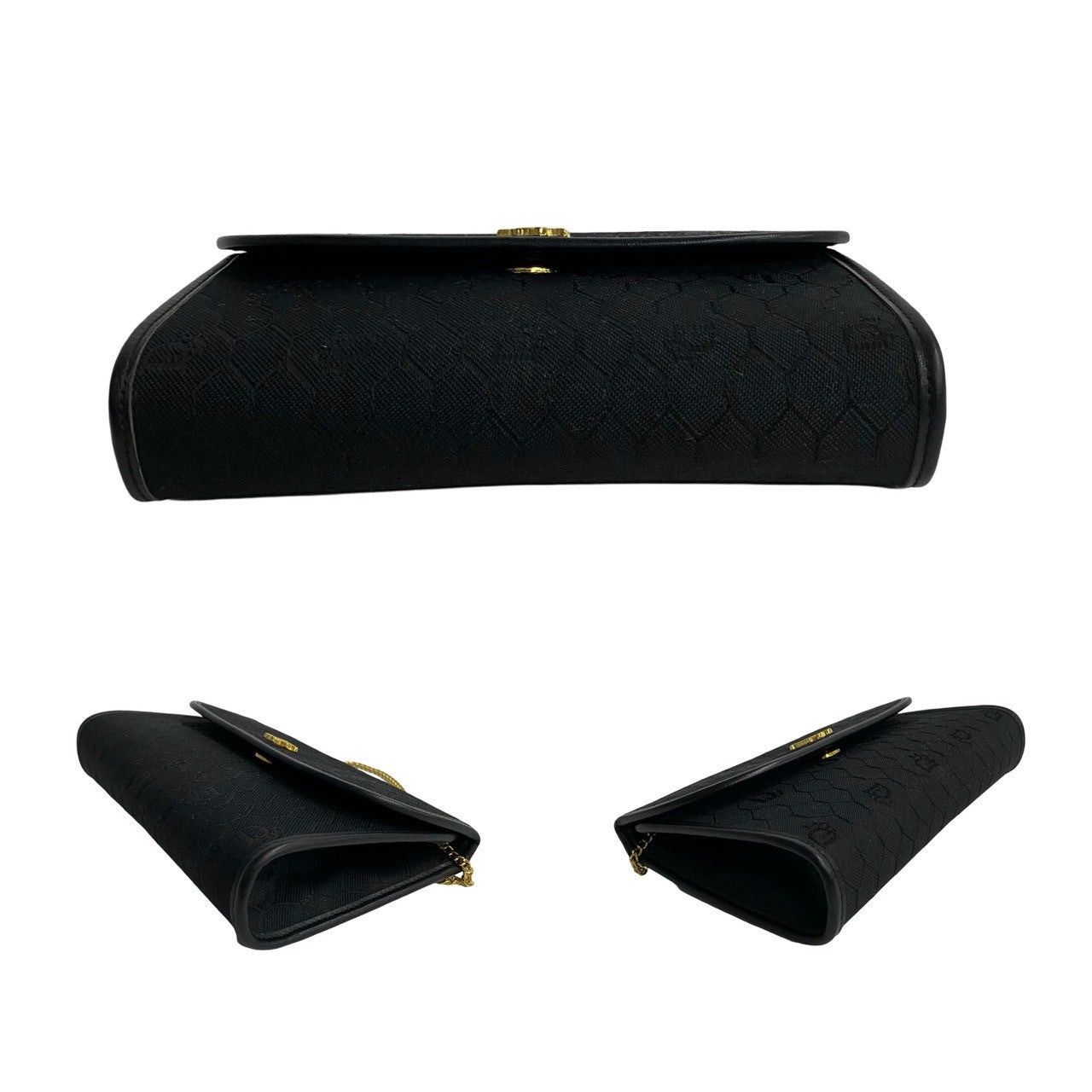 Dior Dior Shoulder Bag Black Cotton Size ONE SIZE - 6 Thumbnail