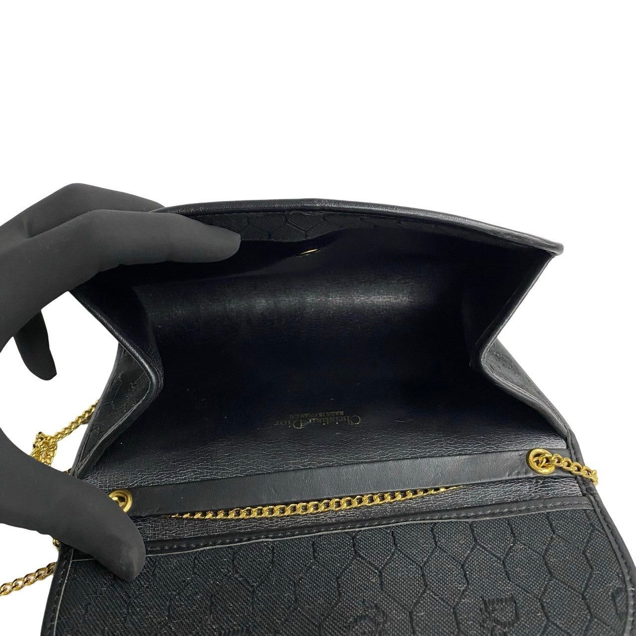 Dior Dior Shoulder Bag Black Cotton Size ONE SIZE - 9 Thumbnail