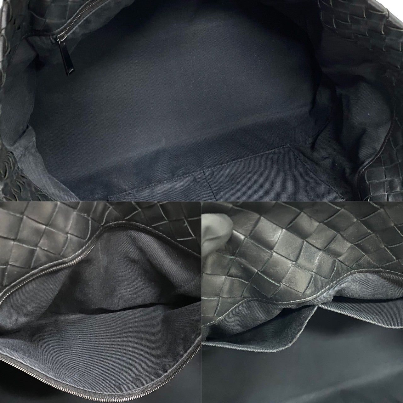 Bottega Veneta Bottega Veneta Tote Bag Black Leather Size ONE SIZE - 9 Thumbnail
