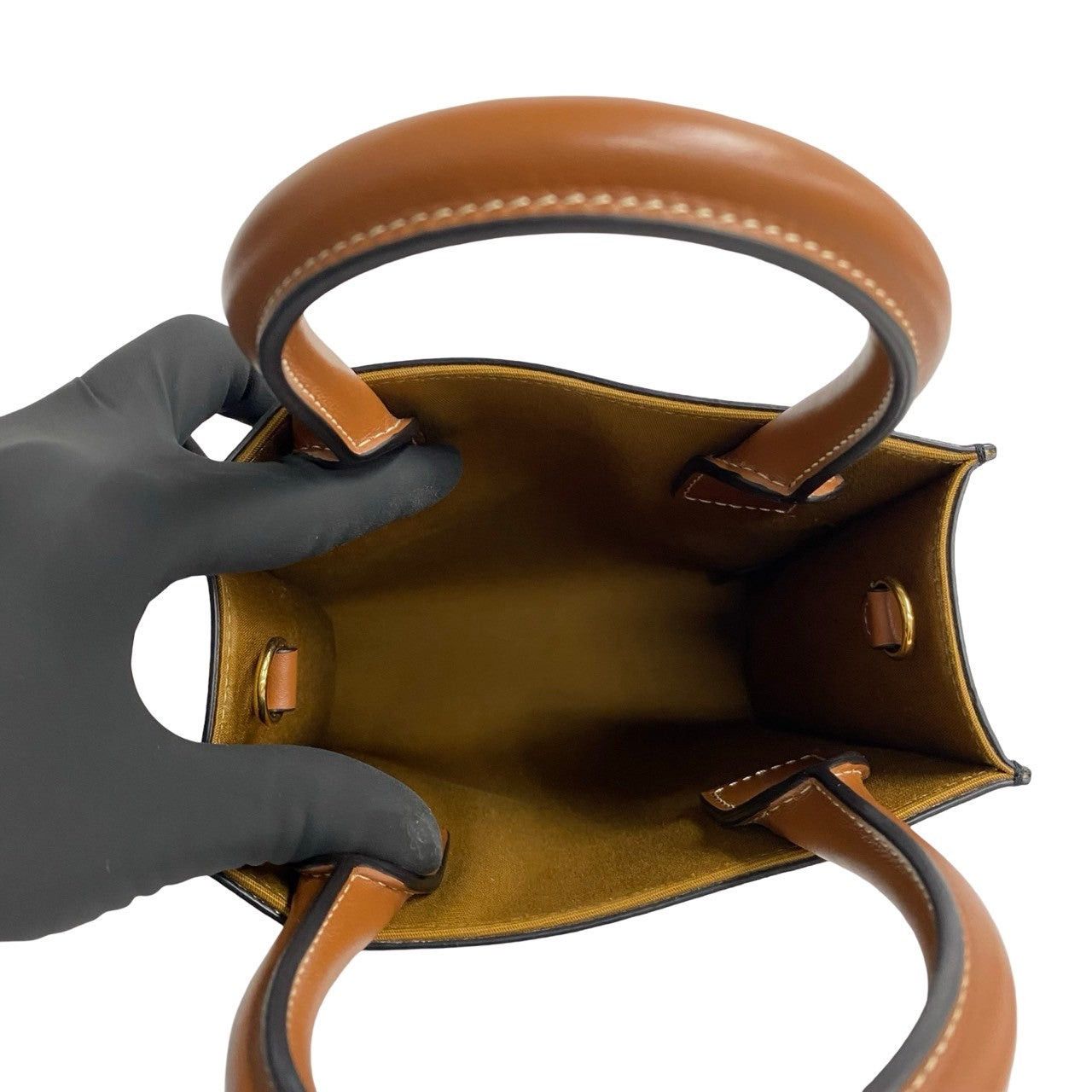 Celine Celine Shoulder Bag Brown Leather Size ONE SIZE - 8 Thumbnail