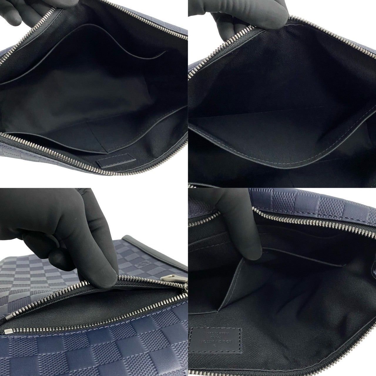 Louis Vuitton Louis Vuitton Shoulder Bag Blue Leather Size ONE SIZE - 8 Thumbnail