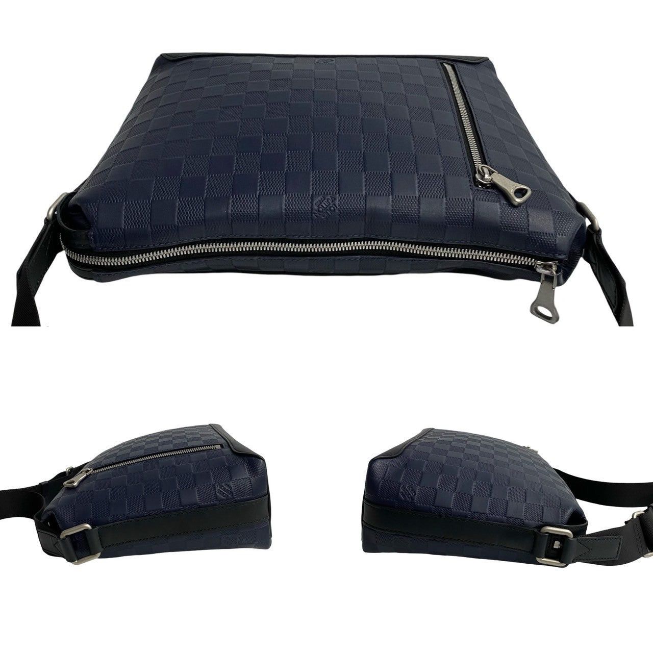 Louis Vuitton Louis Vuitton Shoulder Bag Blue Leather Size ONE SIZE - 5 Thumbnail
