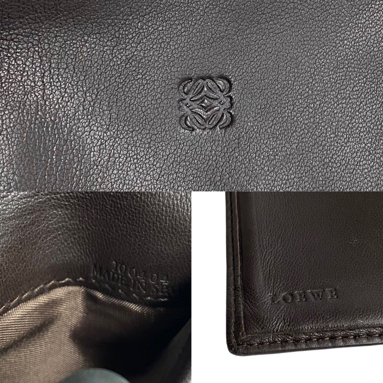 Loewe Loewe Wallets & Case Brown Leather Size ONE SIZE - 2 Thumbnail