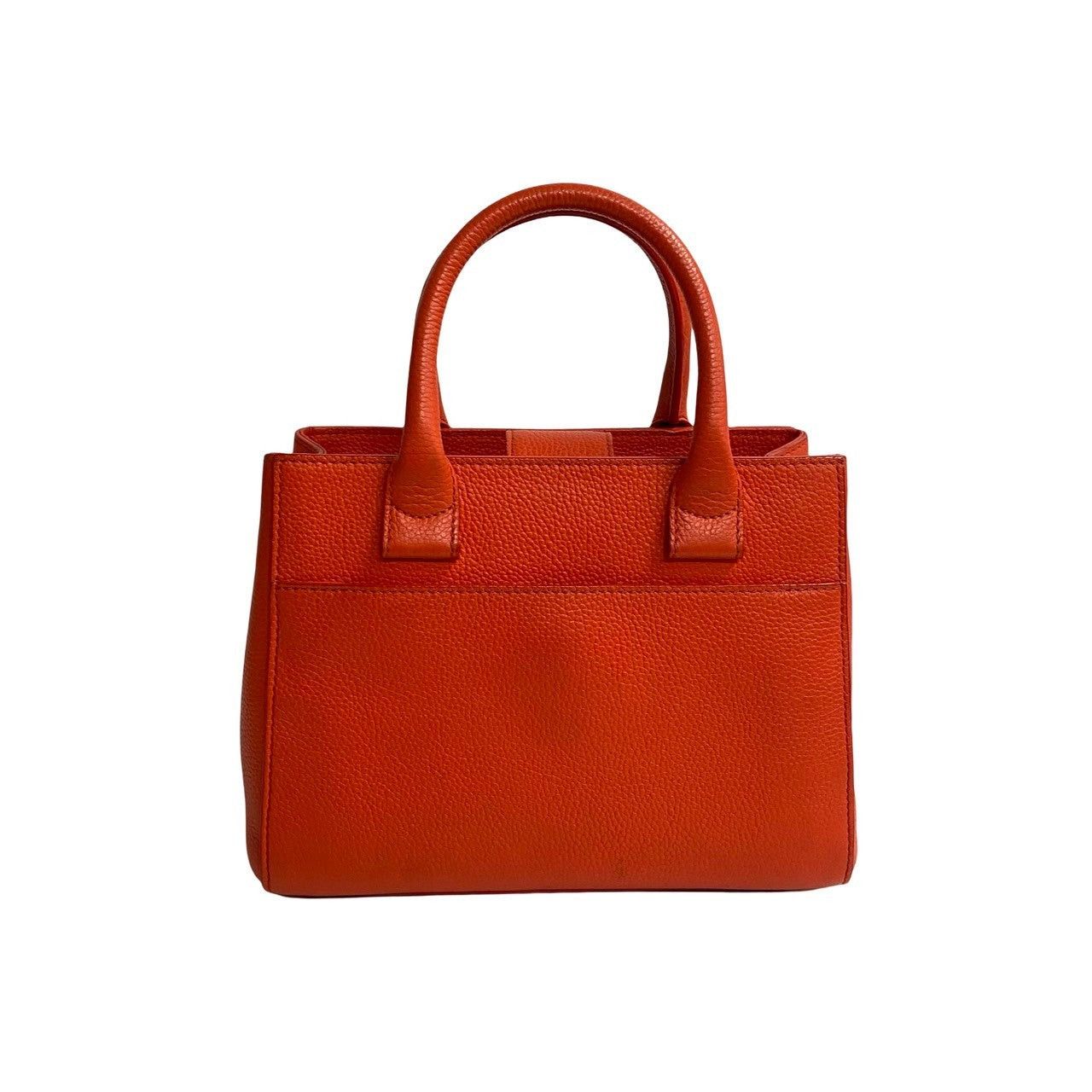 Chanel Chanel Shoulder Bag Orange Leather Size ONE SIZE - 4 Thumbnail
