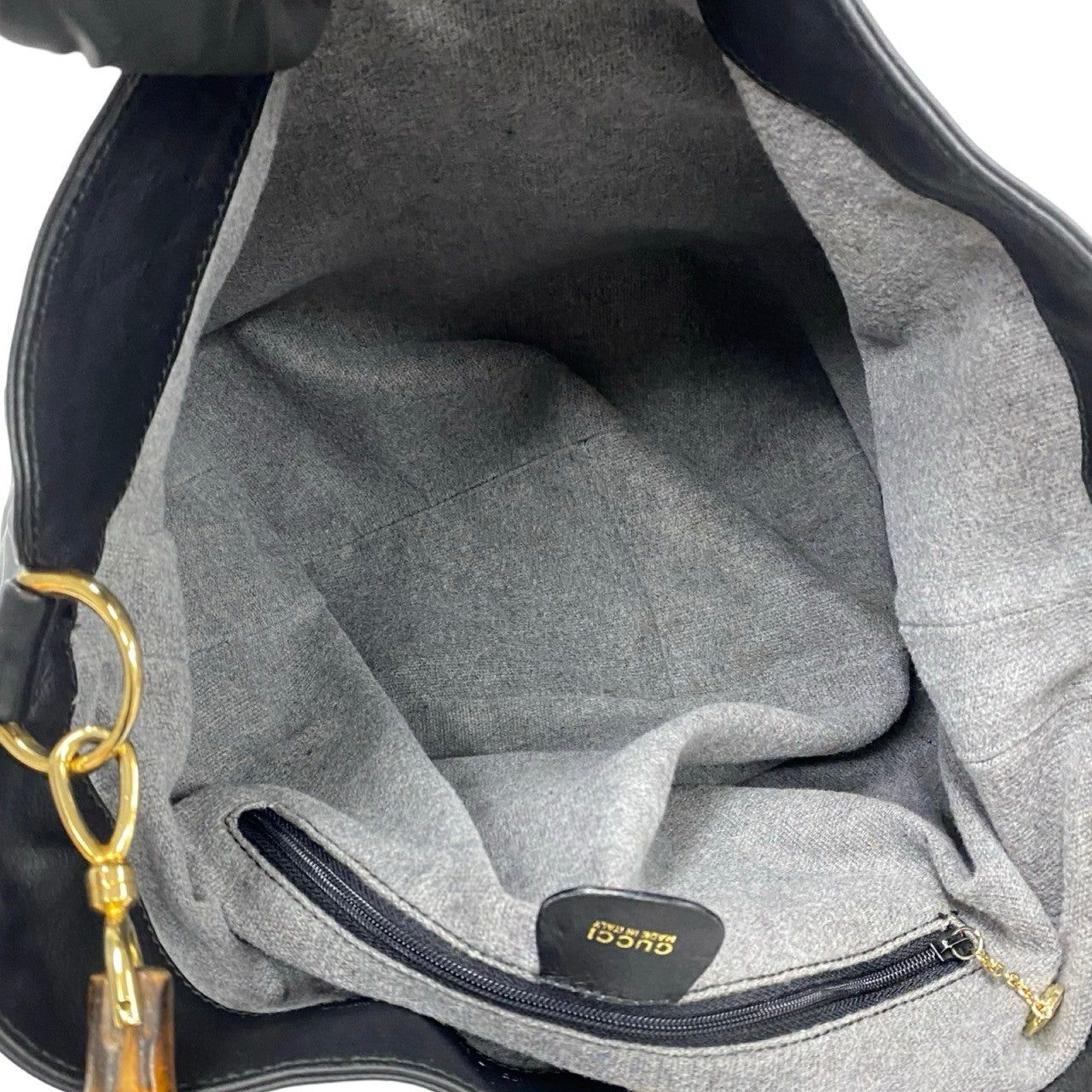 Gucci Gucci Shoulder Bag Black Leather Size ONE SIZE - 8 Thumbnail