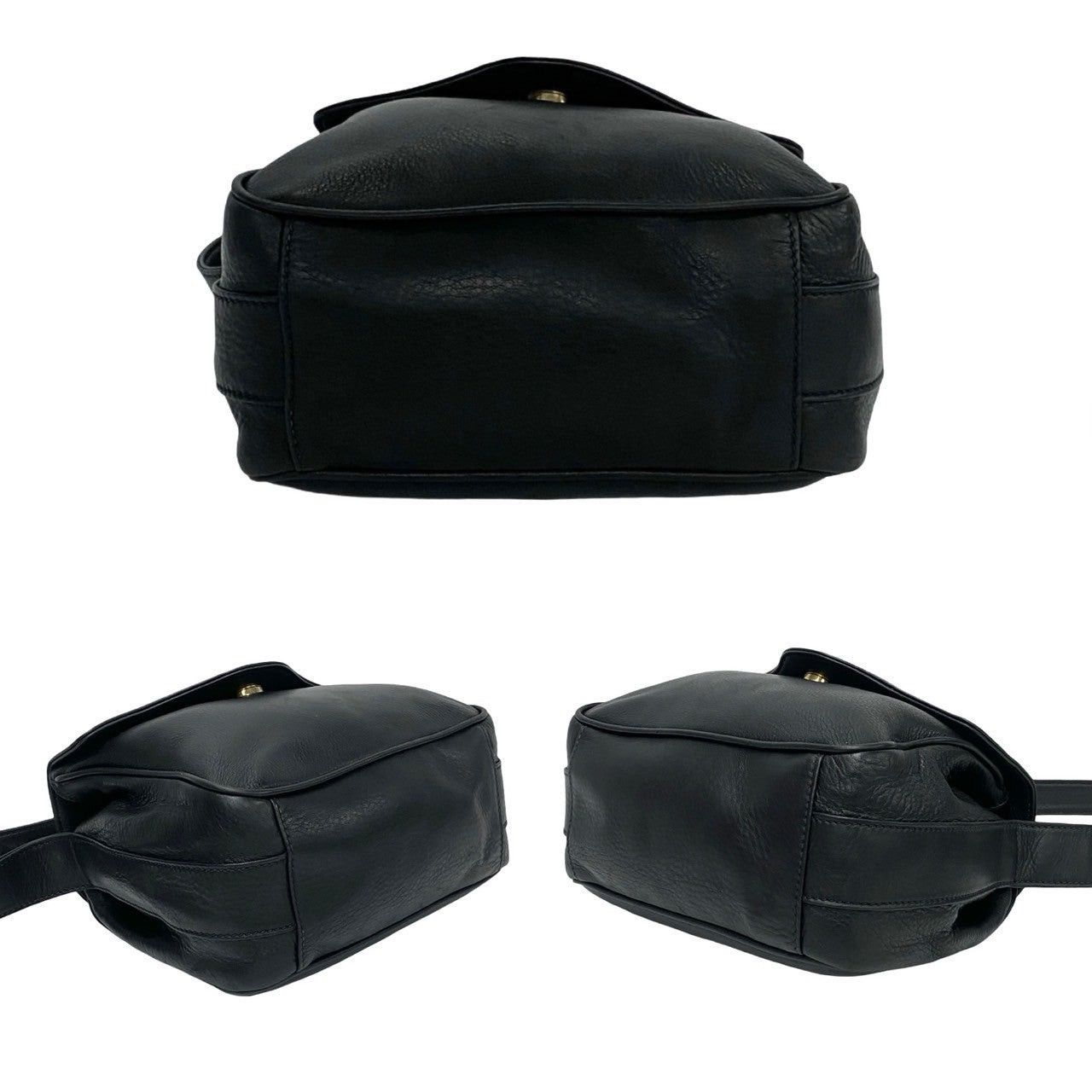 Gucci Gucci Shoulder Bag Black Leather Size ONE SIZE - 6 Thumbnail