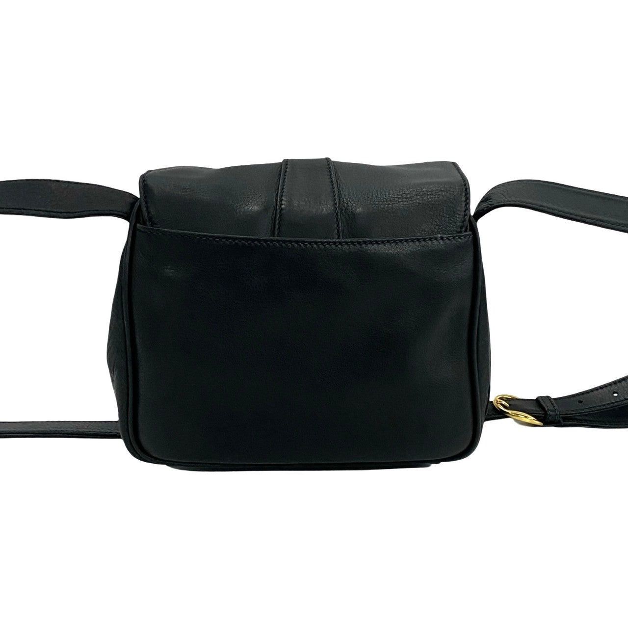 Gucci Gucci Shoulder Bag Black Leather Size ONE SIZE - 4 Thumbnail
