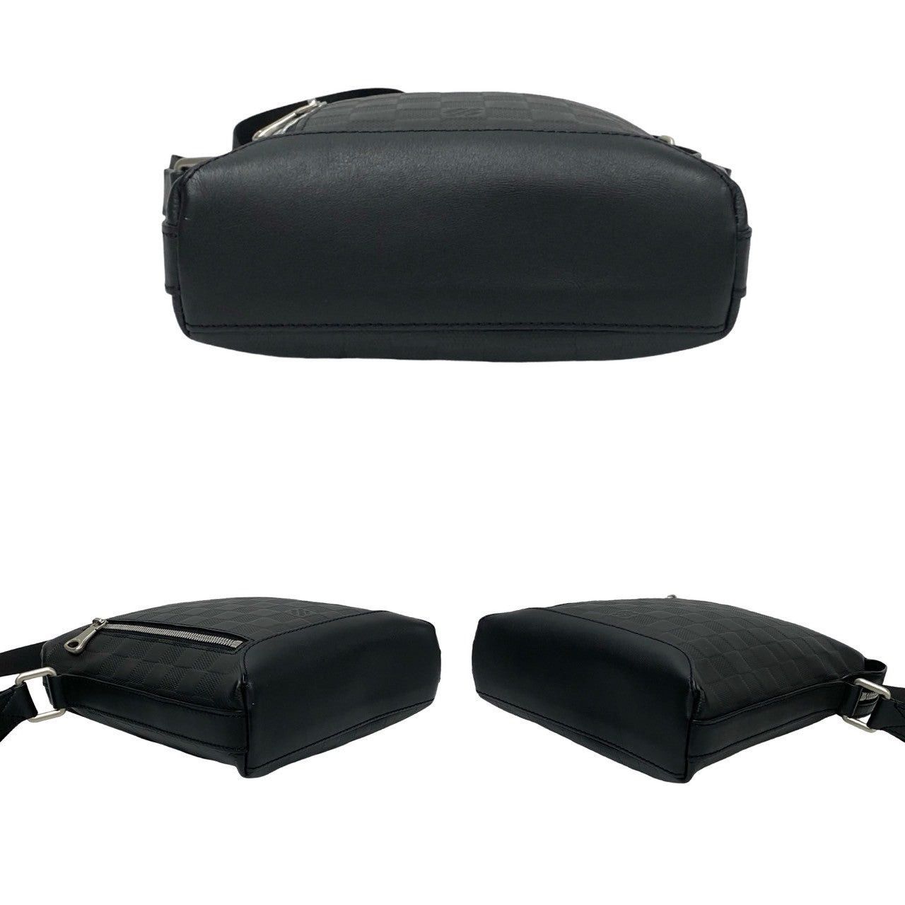 Louis Vuitton Louis Vuitton Shoulder Bag Black Leather Size ONE SIZE - 6 Thumbnail