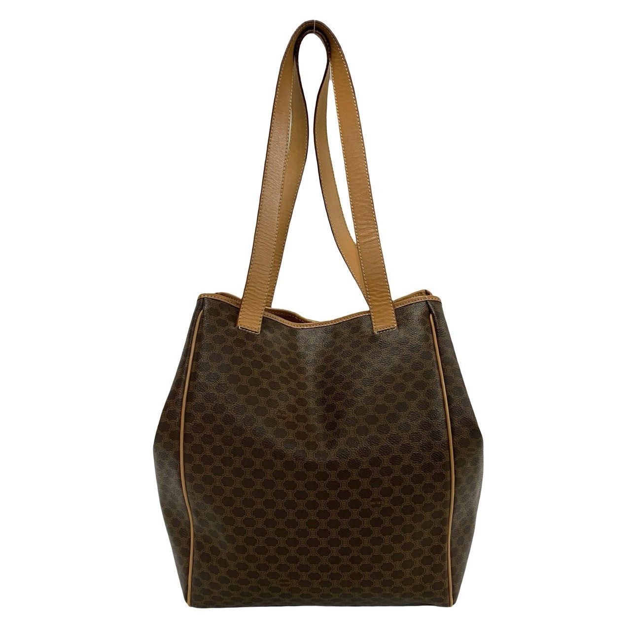 Celine Celine Tote Bag Brown Leather Size ONE SIZE - 4 Thumbnail