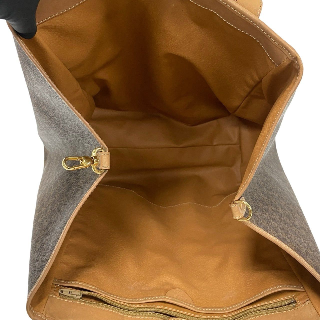 Celine Celine Tote Bag Brown Leather Size ONE SIZE - 8 Thumbnail
