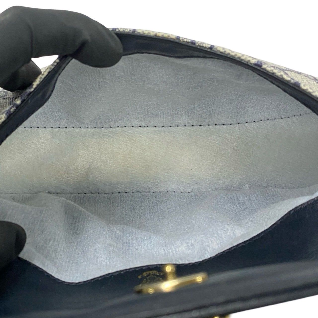Gucci Gucci Shoulder Bag Blue Leather Size ONE SIZE - 8 Thumbnail