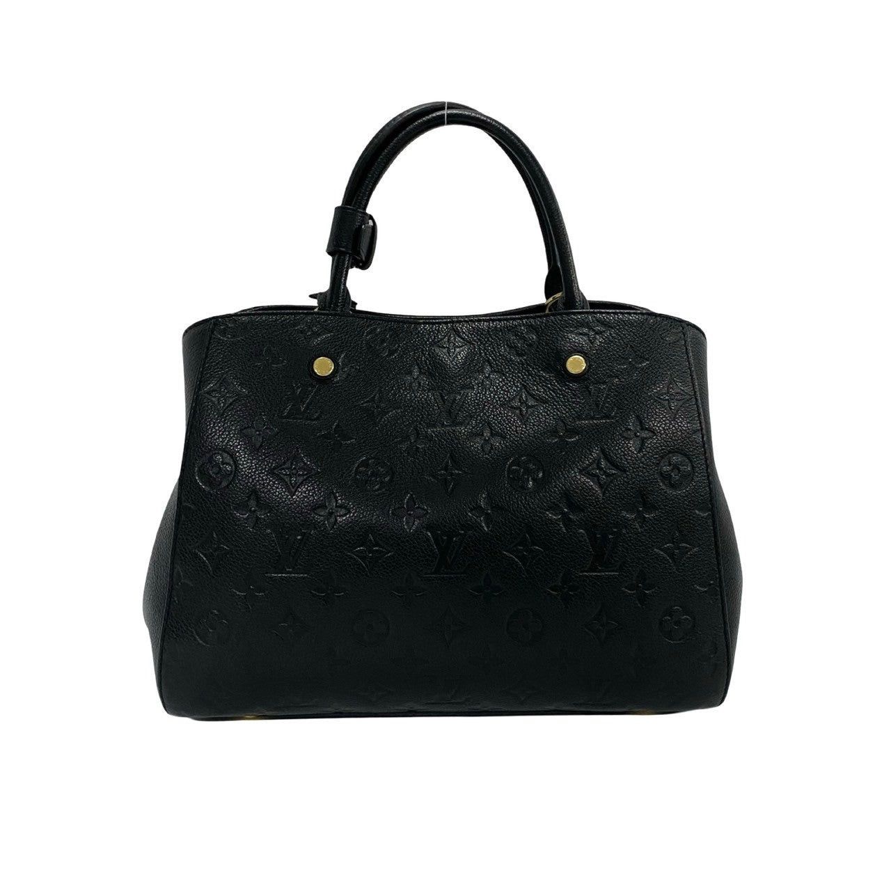 Louis Vuitton Louis Vuitton Shoulder Bag Black Leather Size ONE SIZE - 4 Thumbnail