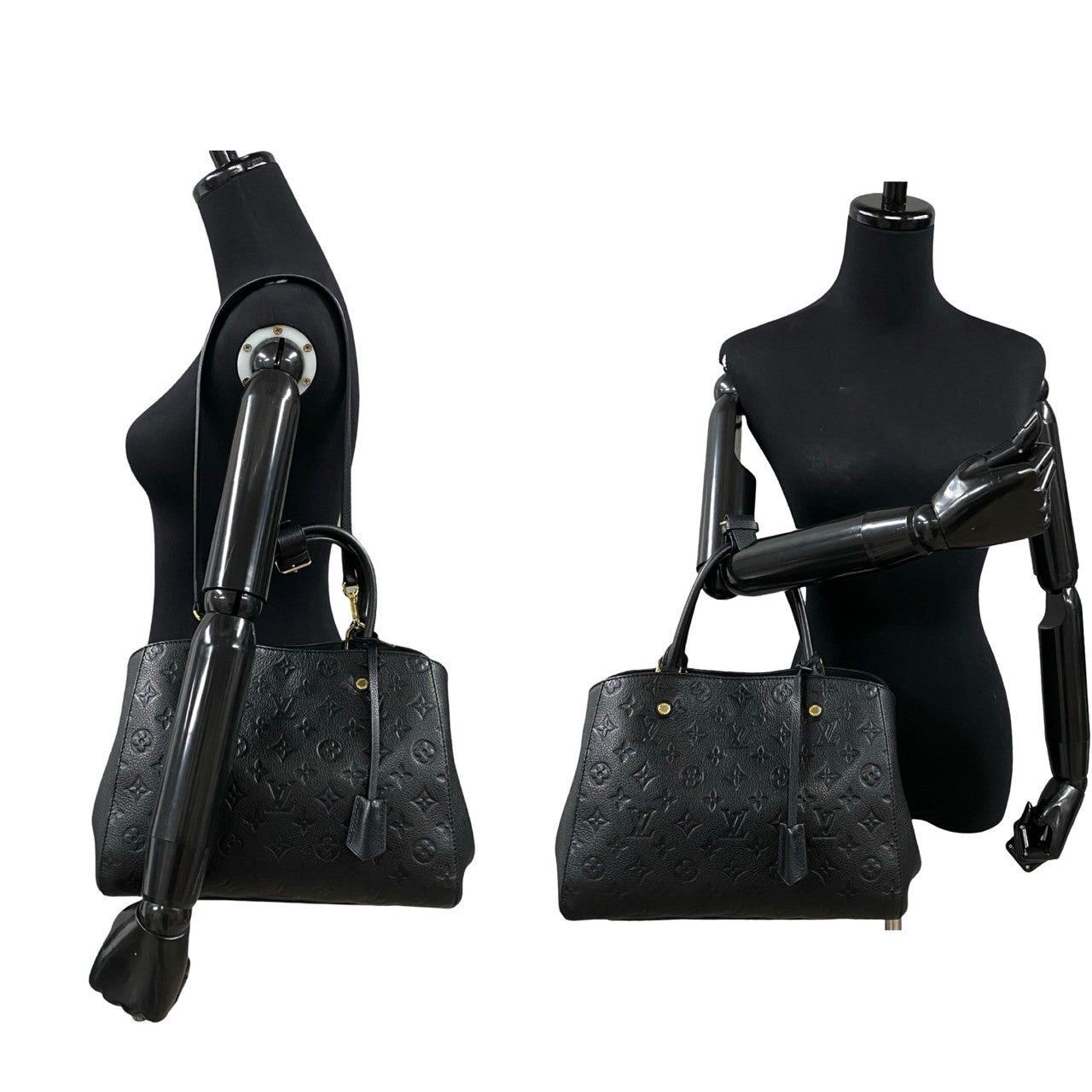Louis Vuitton Louis Vuitton Shoulder Bag Black Leather Size ONE SIZE - 2 Thumbnail