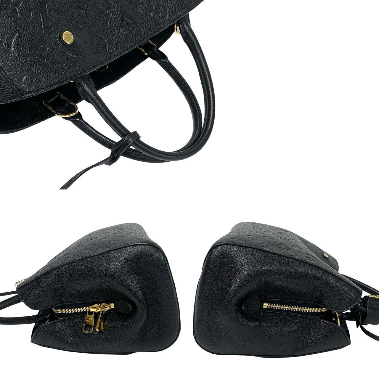 Louis Vuitton Louis Vuitton Shoulder Bag Black Leather Size ONE SIZE - 5 Thumbnail