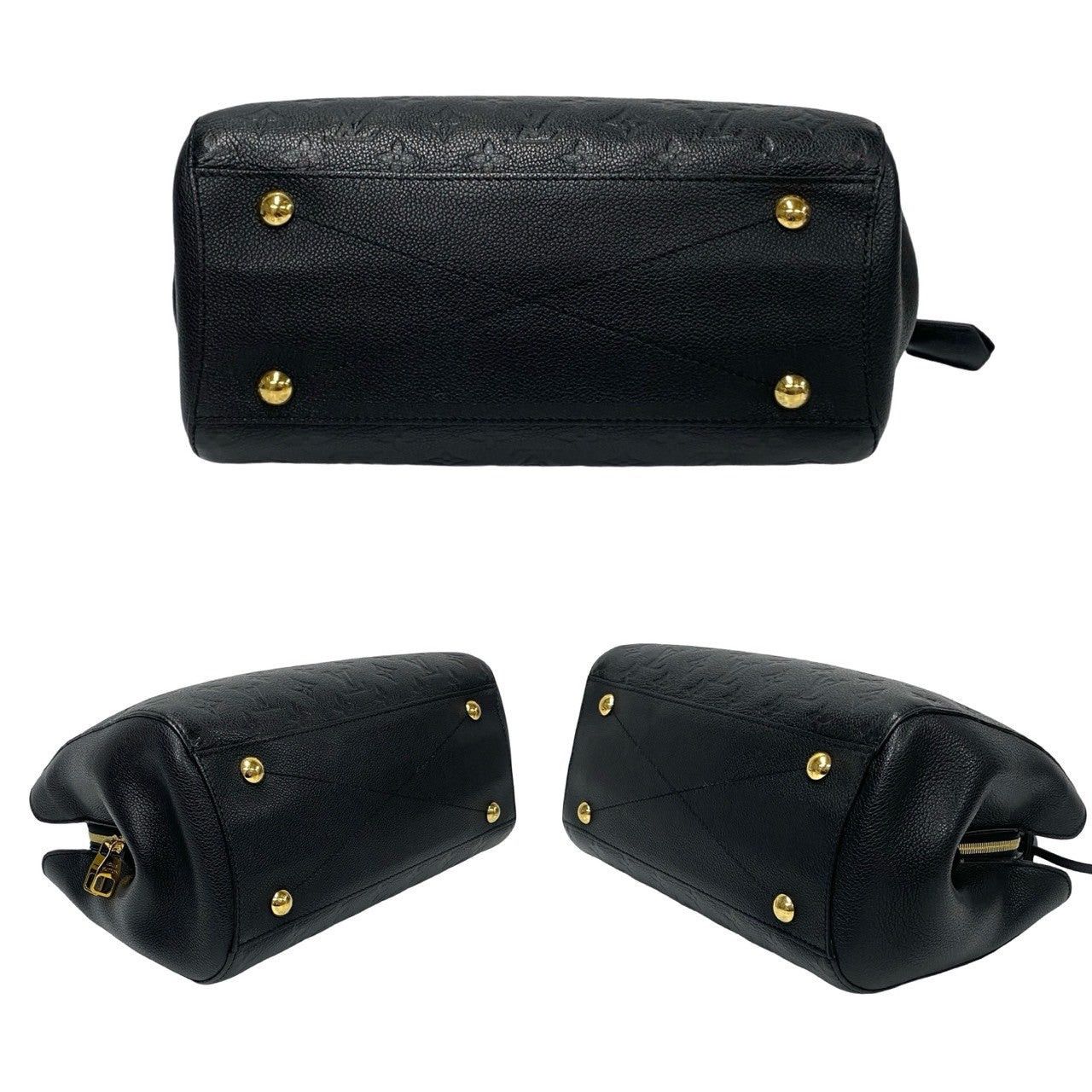 Louis Vuitton Louis Vuitton Shoulder Bag Black Leather Size ONE SIZE - 6 Thumbnail