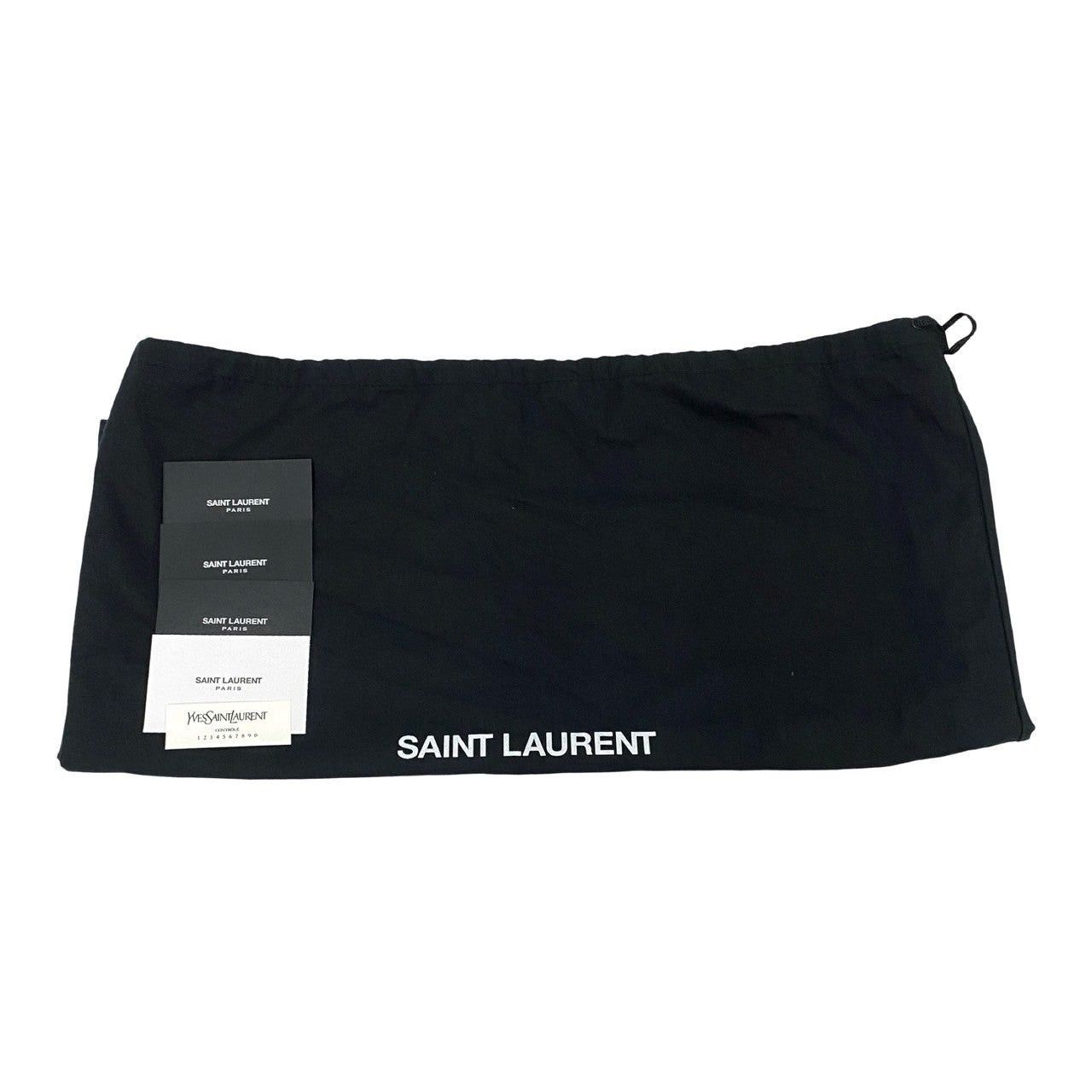 Yves Saint Laurent Yves Saint Laurent Shoulder Bag Black Leather Size ONE SIZE - 9 Thumbnail