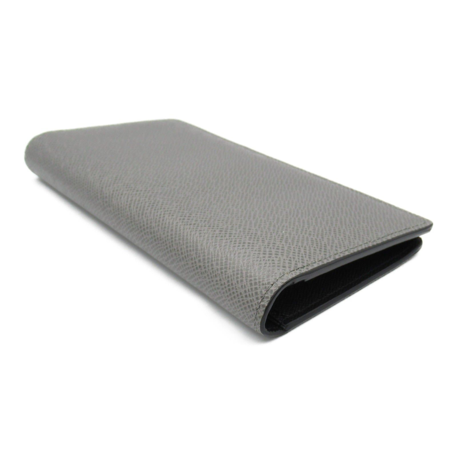 Louis Vuitton Louis Vuitton Portofeuil Brazza Nm Bi-Fold Long Wallet Leather Taiga Gray Gris Roche Grey/Black Size ONE SIZE - 4 Thumbnail