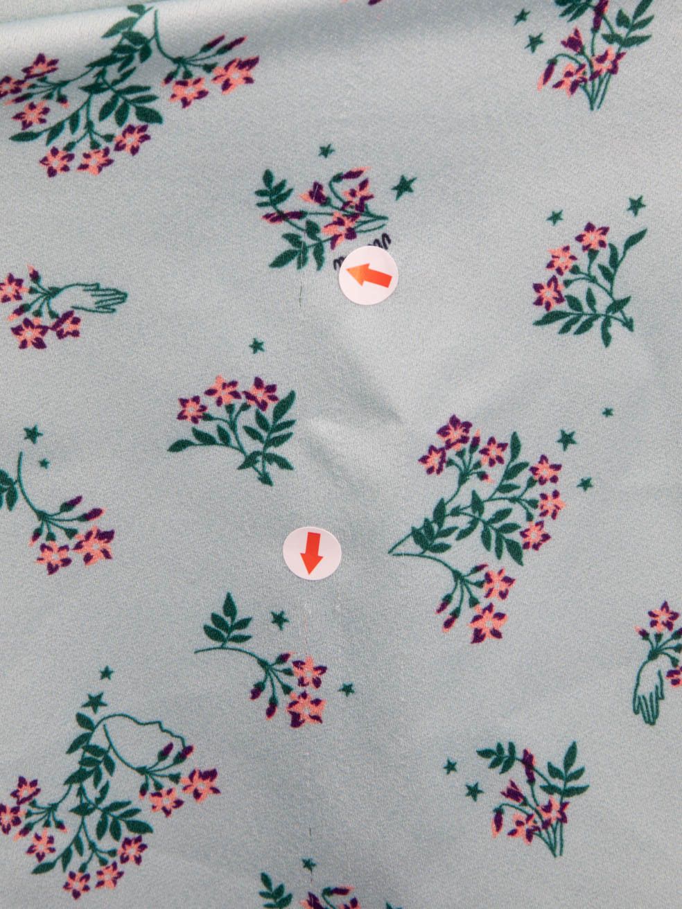 Other Blue Floral Print Long Sleeve Maxi Dress Size XS / US 0-2 / IT 36-38 - 17 Thumbnail