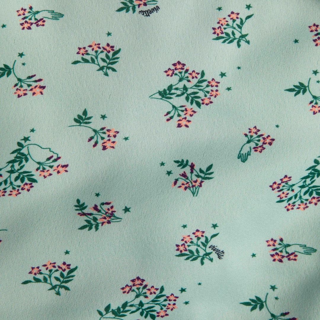 Other Blue Floral Print Long Sleeve Maxi Dress Size XS / US 0-2 / IT 36-38 - 4 Thumbnail