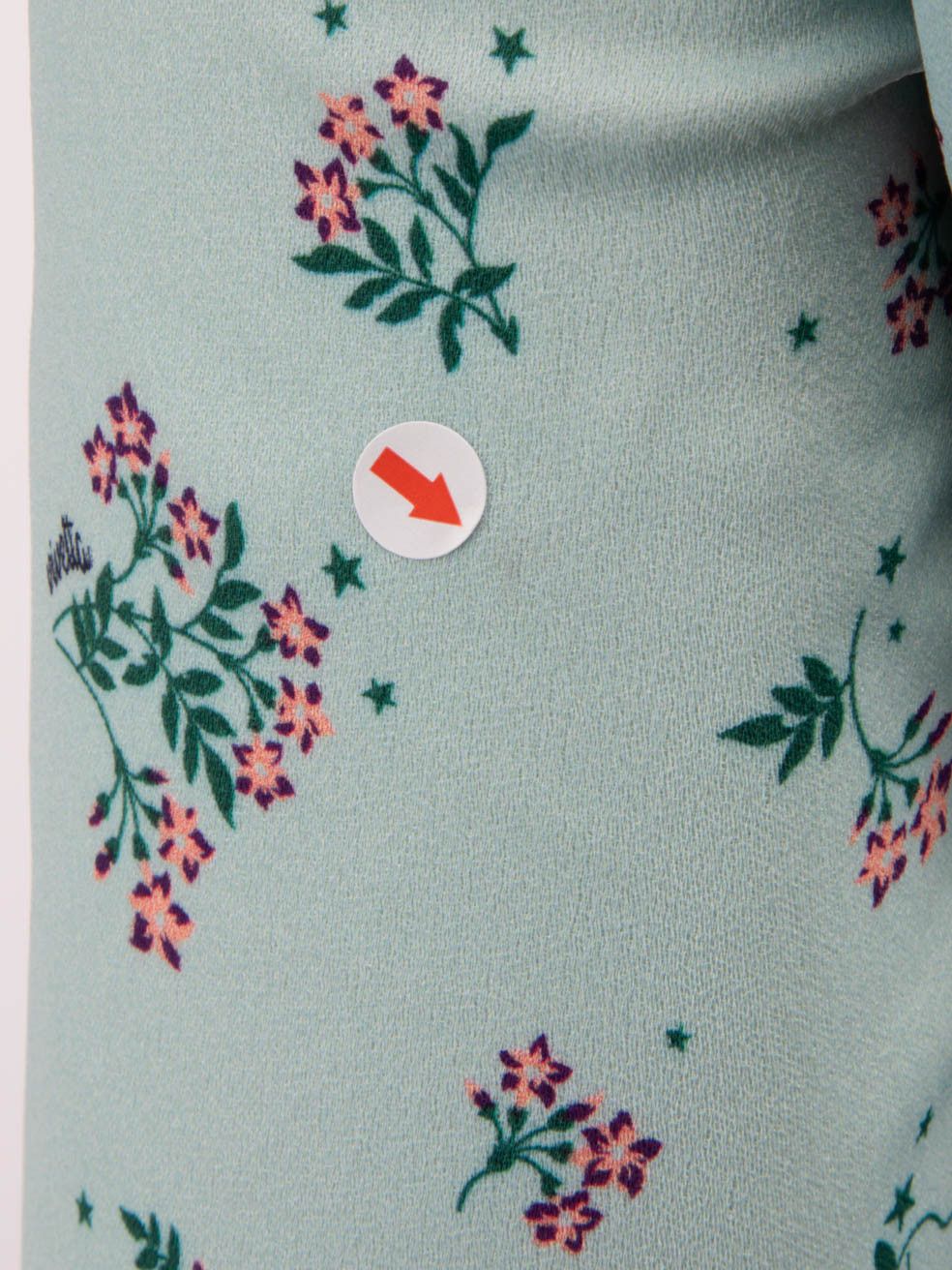 Other Blue Floral Print Long Sleeve Maxi Dress Size XS / US 0-2 / IT 36-38 - 12 Thumbnail