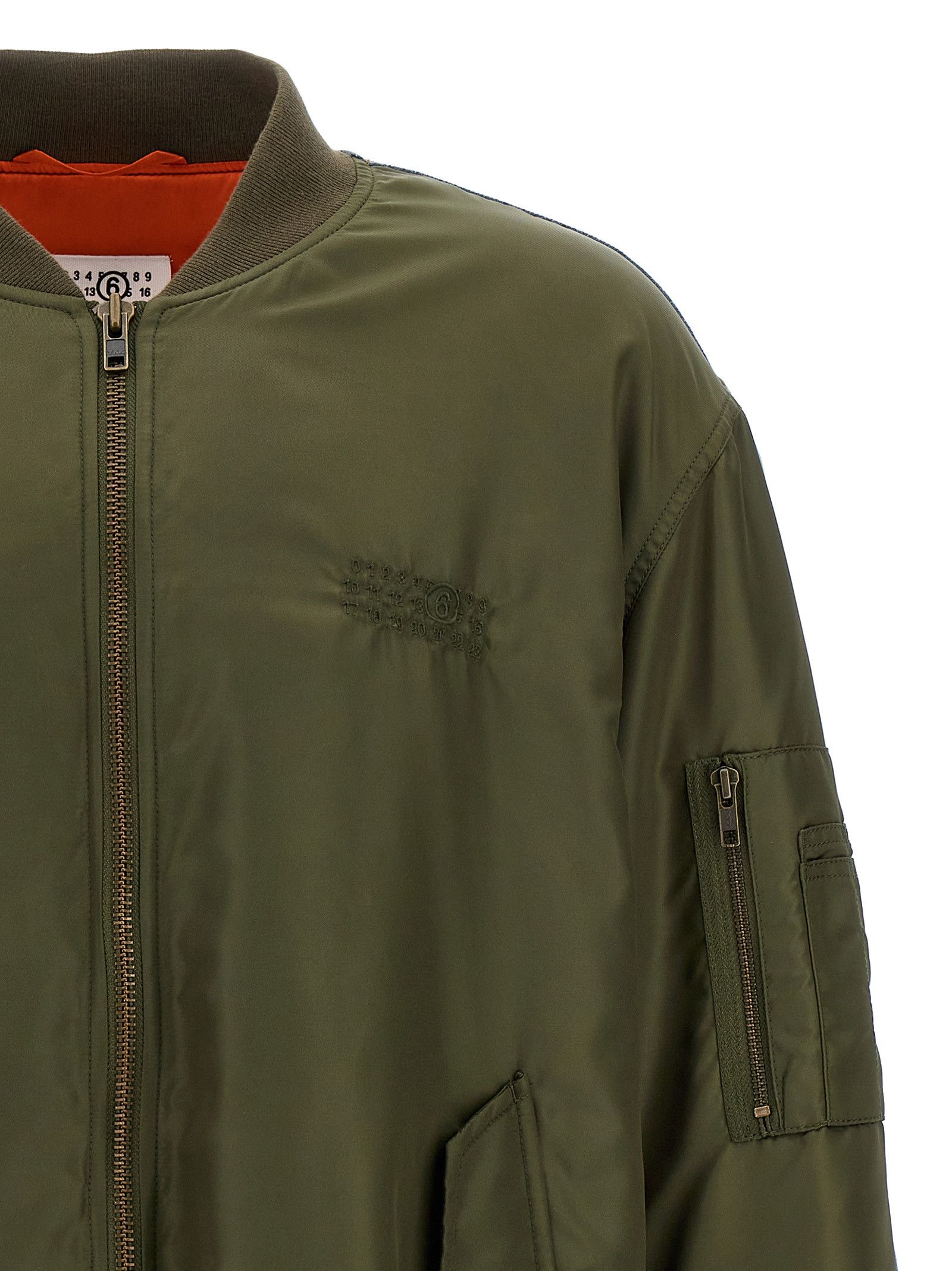 Maison Margiela Bimaterial Bomber Jacket Size US M / EU 48-50 / 2 - 3 Thumbnail