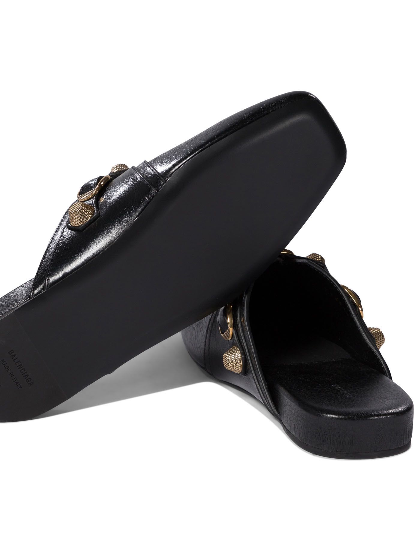 Balenciaga Slipper Cagole In Pelle Borchiata Size US 7.5 / IT 37.5 - 5 Thumbnail