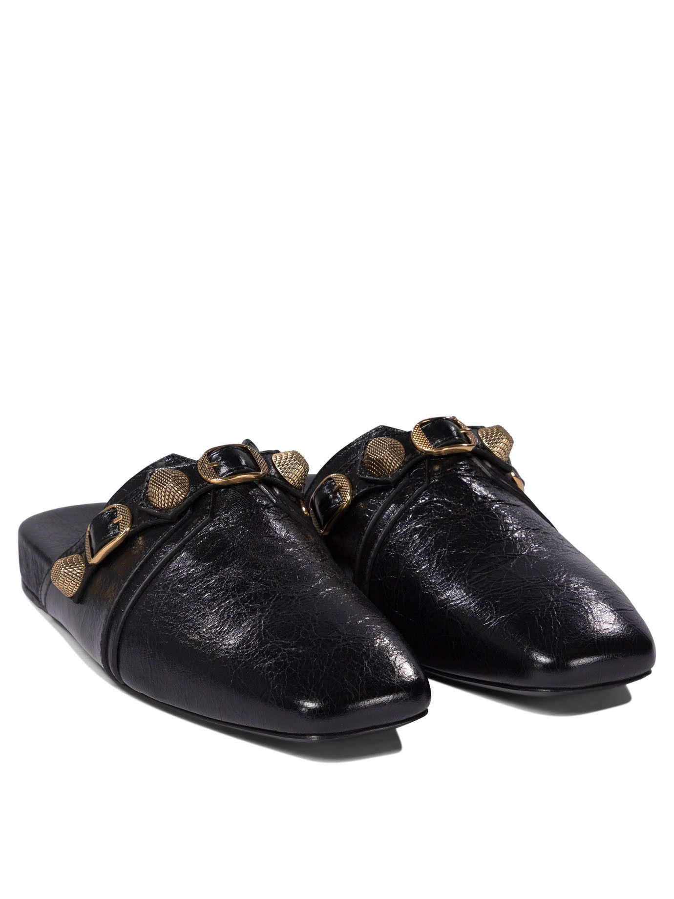 Balenciaga Slipper Cagole In Pelle Borchiata Size US 7.5 / IT 37.5 - 2 Thumbnail