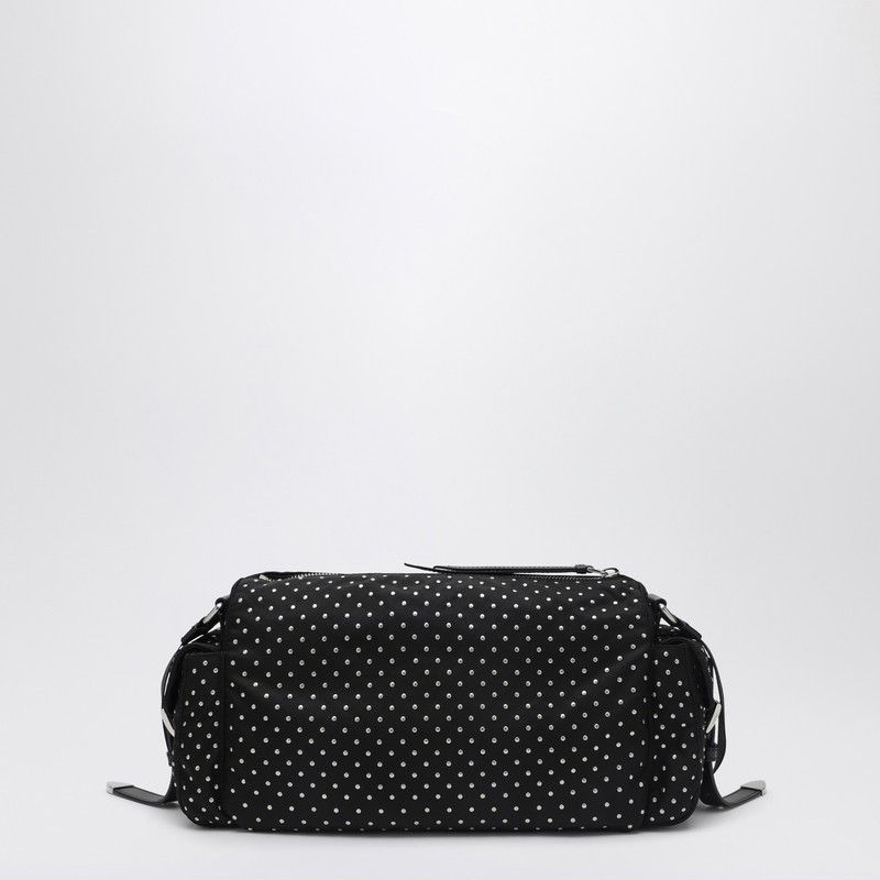 Prada Prada Black Re-Nylon Bag With Studs Size ONE SIZE - 2 Thumbnail