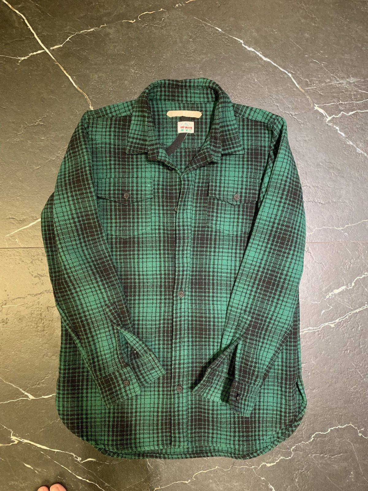 Off-White Green Check Shirts 3D Size US S / EU 44-46 / 1 - 1 Preview