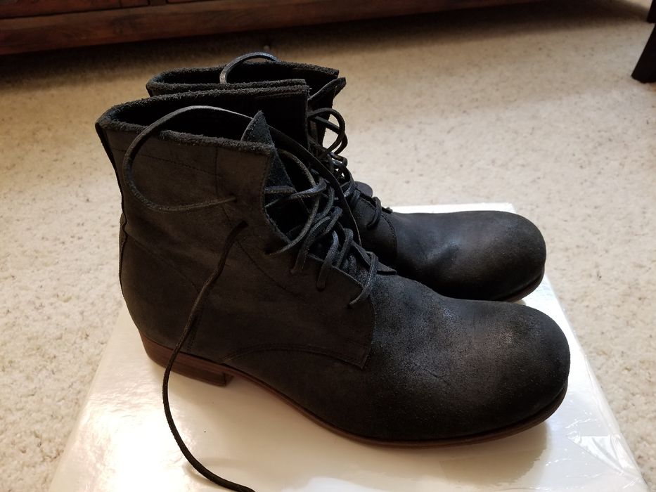 Carpe Diem Reverse leather boots | Grailed