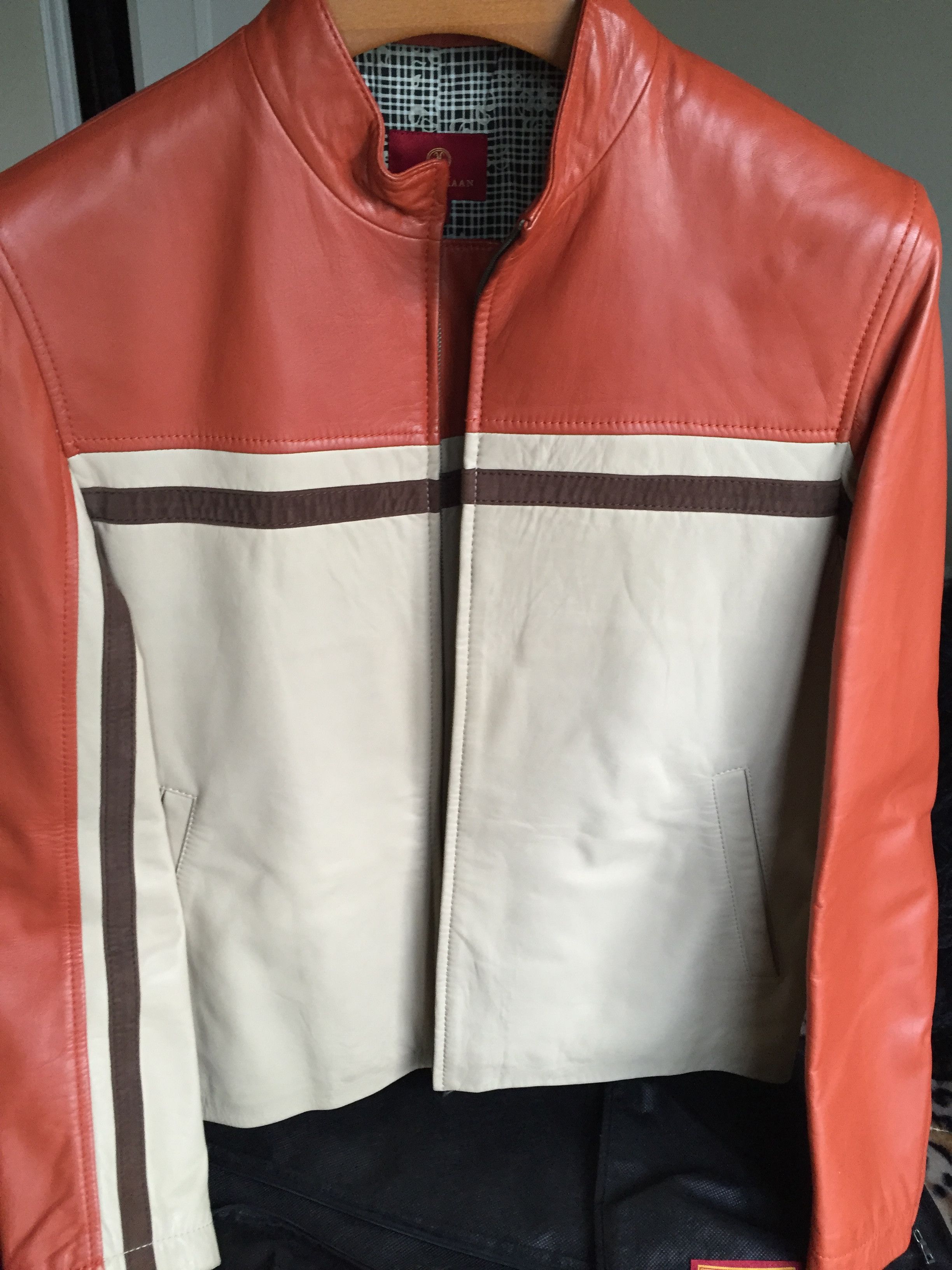 Cole Haan leather jacket