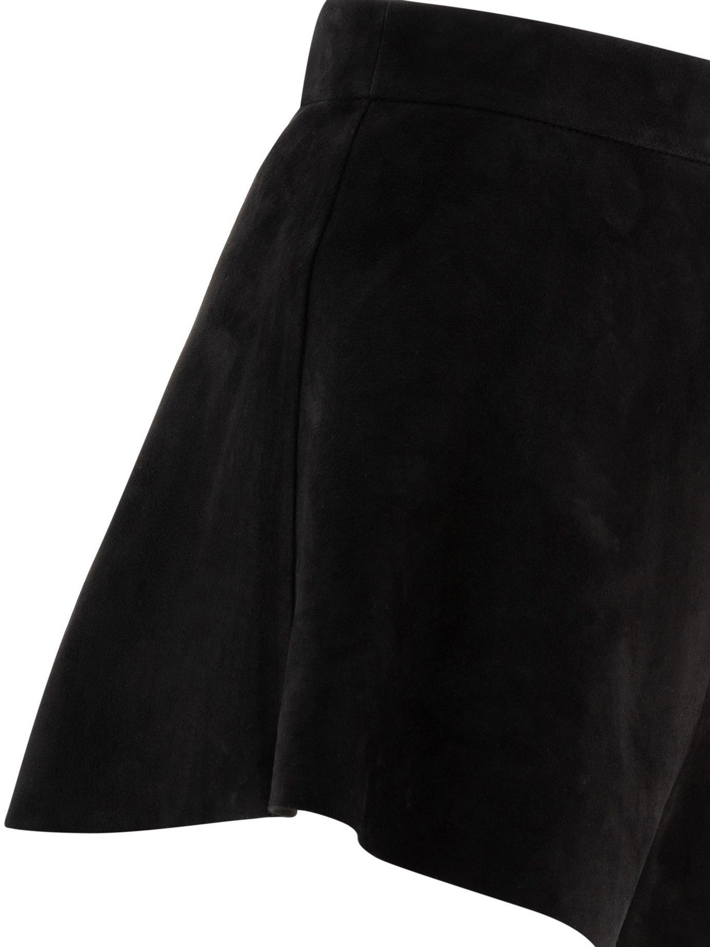 Max Mara Suede Shorts Size 28" / US 6 / IT 42 - 4 Thumbnail