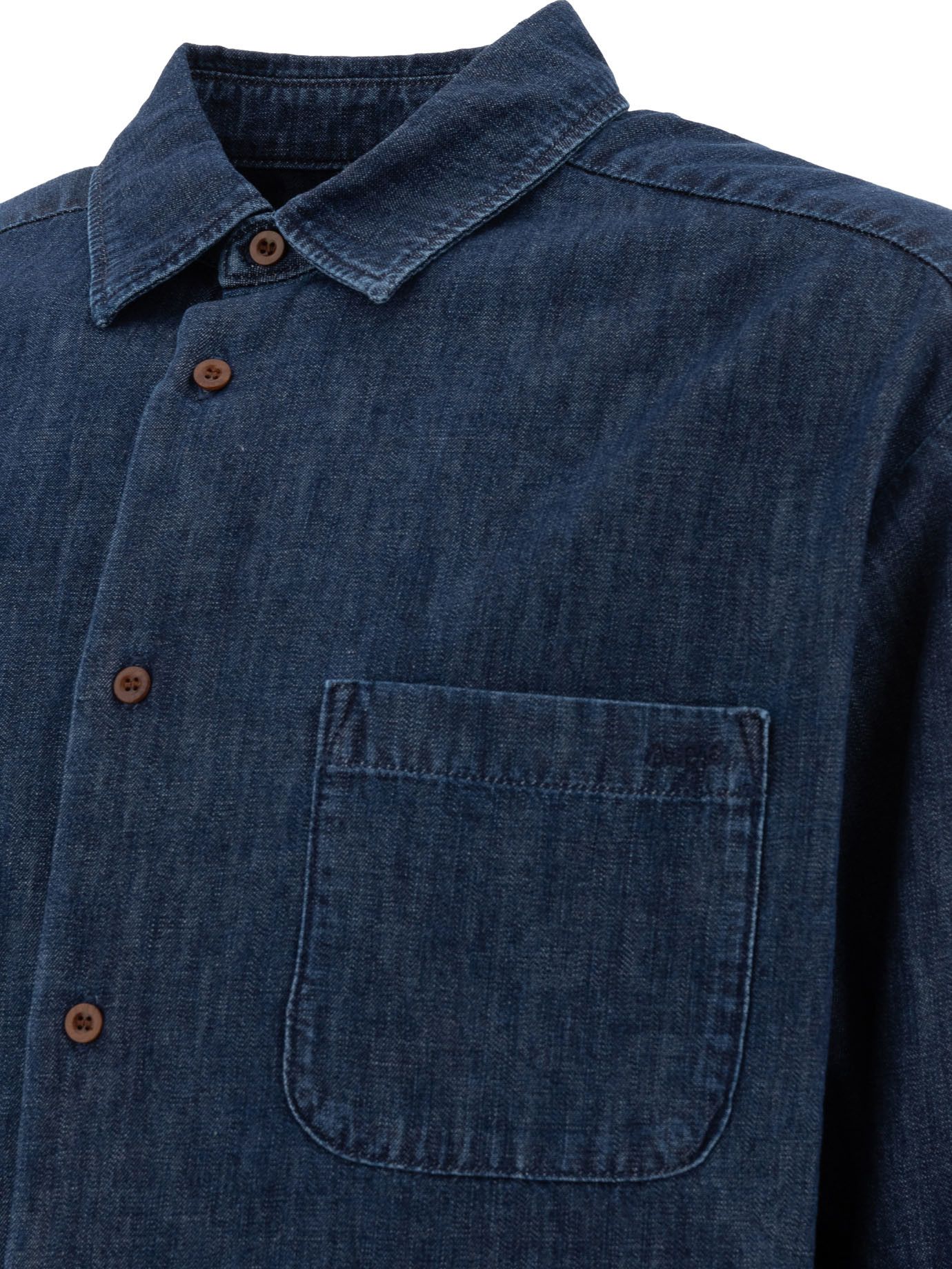A.P.C. Malo Logo Shirt Size US XL / EU 56 / 4 - 4 Thumbnail