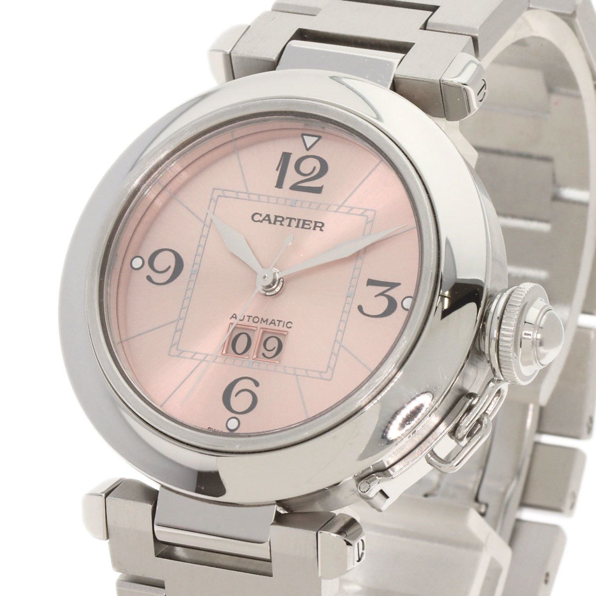 Cartier Cartier W31058M7 Pasha C Big Date Watch Stainless Steel SS Men's Size ONE SIZE - 3 Thumbnail
