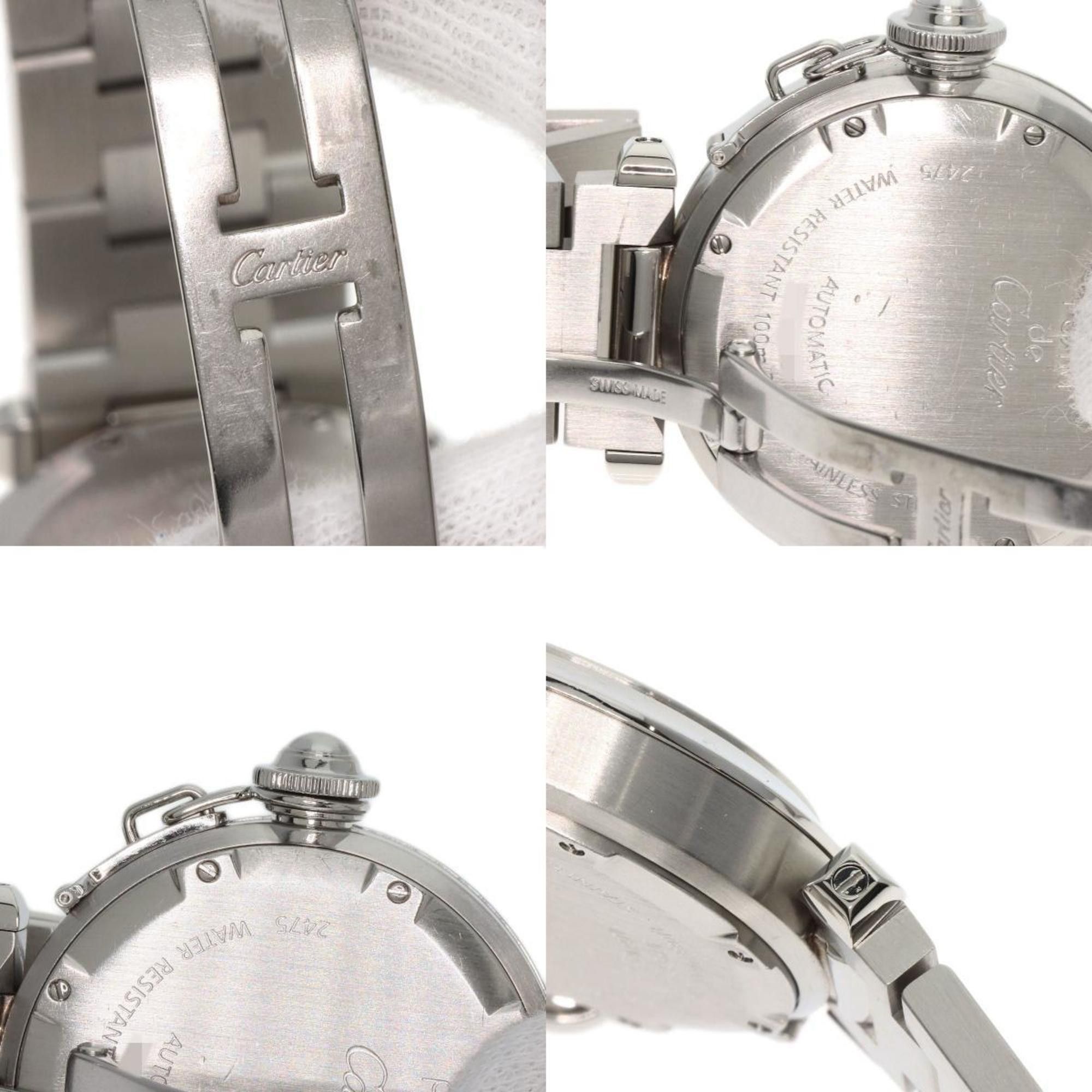 Cartier Cartier W31058M7 Pasha C Big Date Watch Stainless Steel SS Men's Size ONE SIZE - 8 Thumbnail