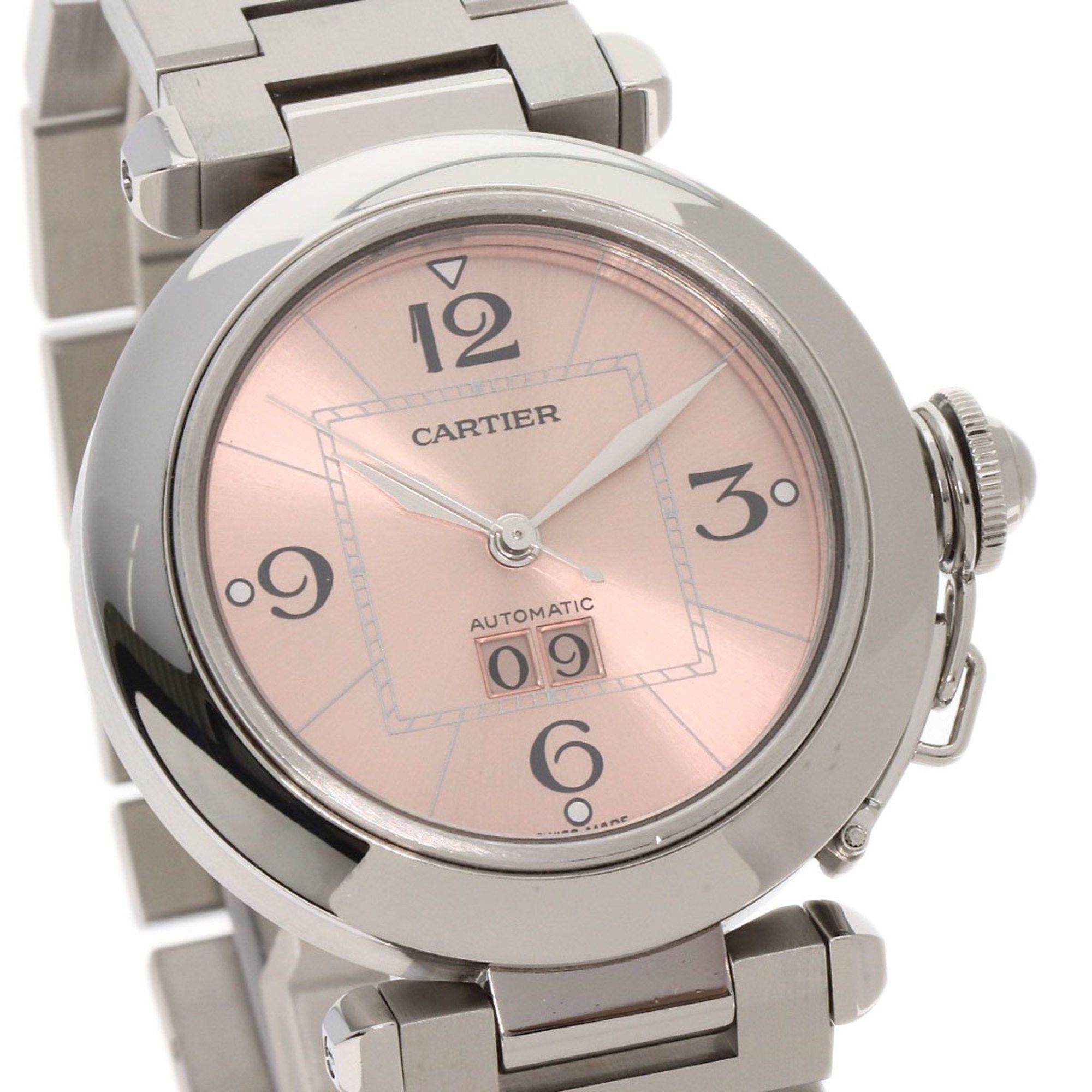 Cartier Cartier W31058M7 Pasha C Big Date Watch Stainless Steel SS Men's Size ONE SIZE - 4 Thumbnail