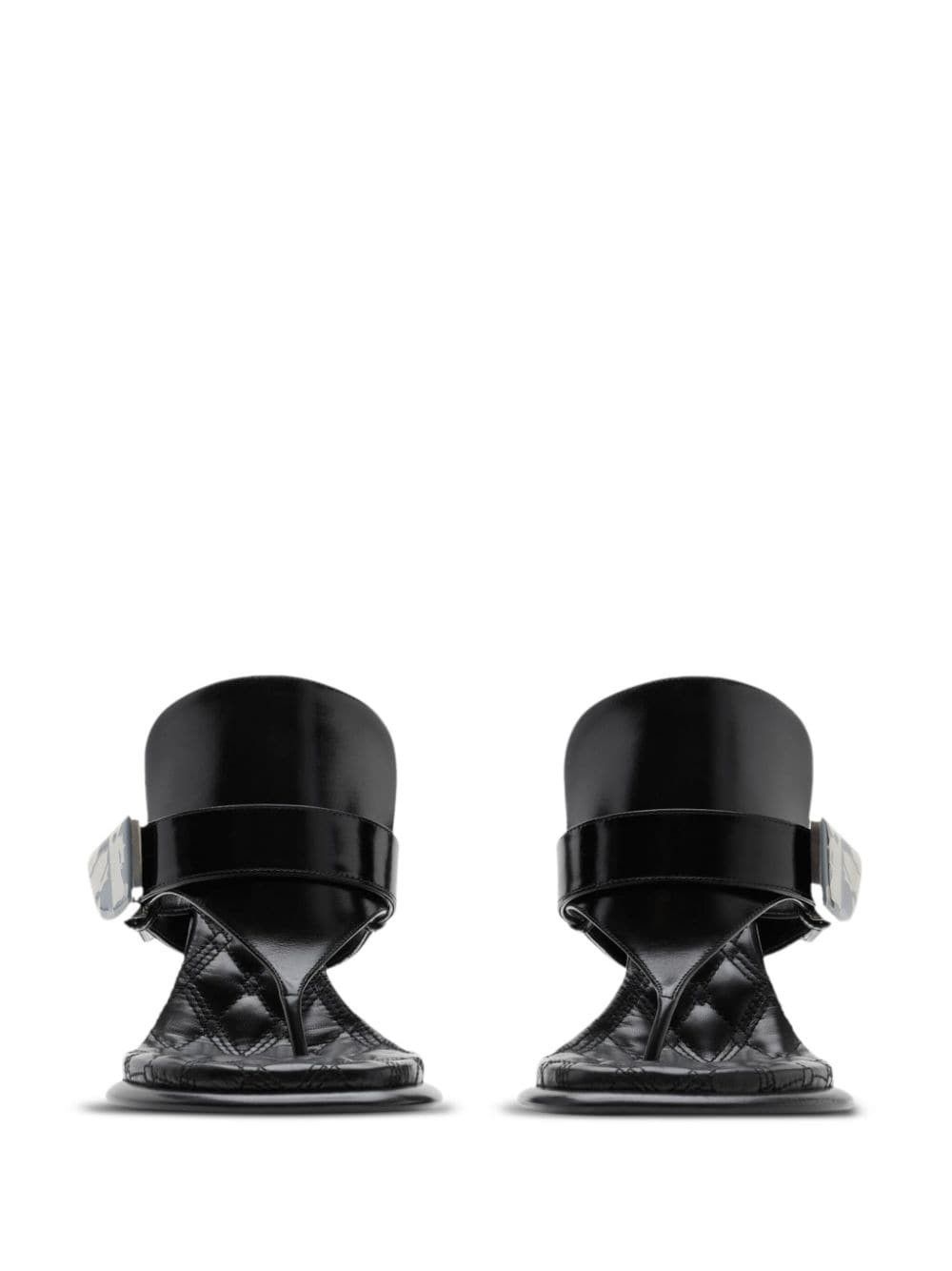 Burberry Bay 105Mm Sandals Size US 6 / IT 36 - 2 Thumbnail