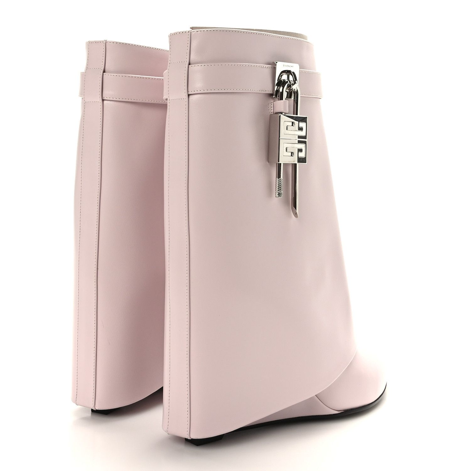 Givenchy Shark Lock Ankle Boots 90mm Size US 7 / IT 37 - 4 Thumbnail
