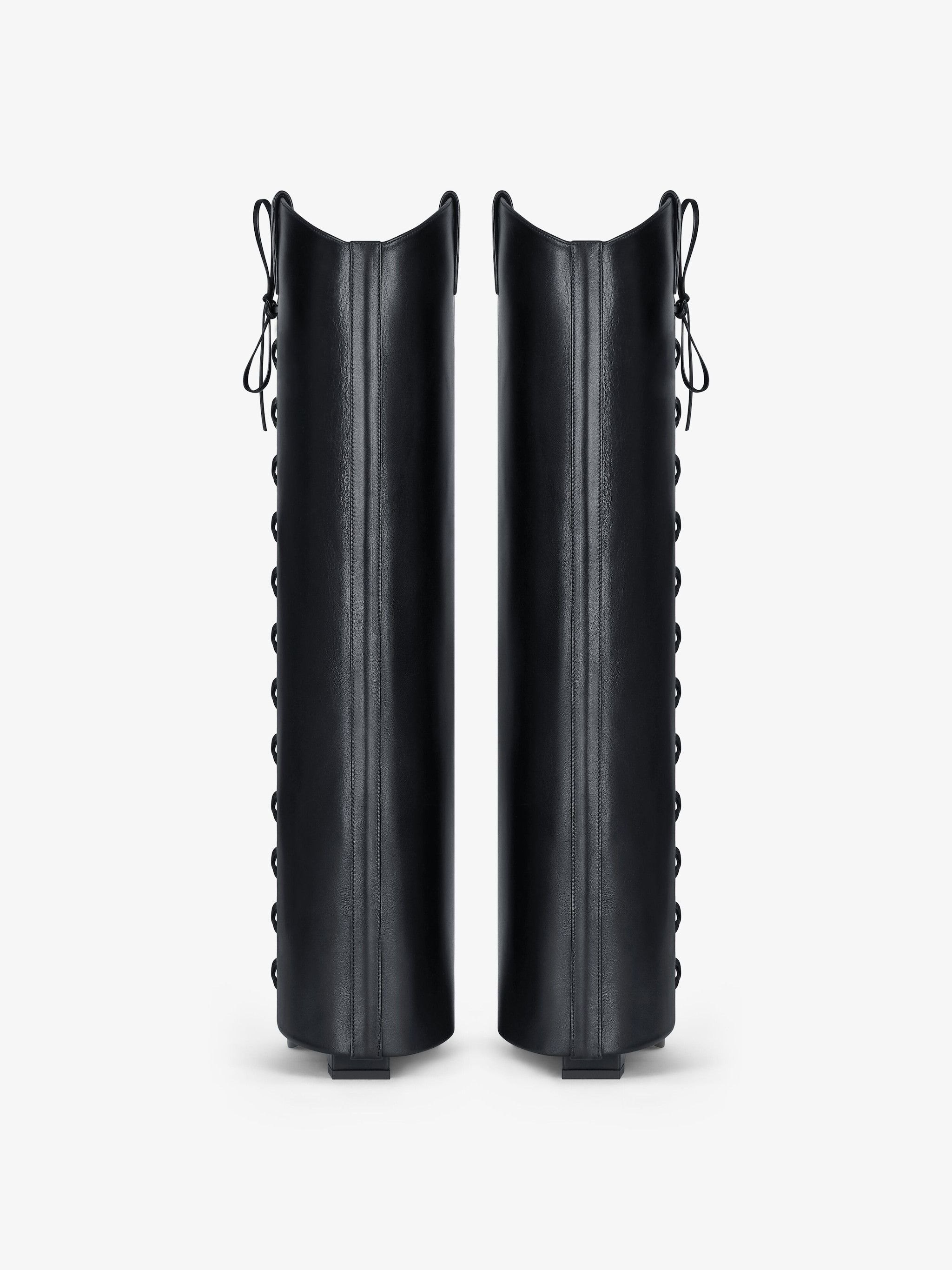 Givenchy Shark Lock Cowboy High Boots Corset 60mm Size US 10 / IT 40 - 4 Thumbnail