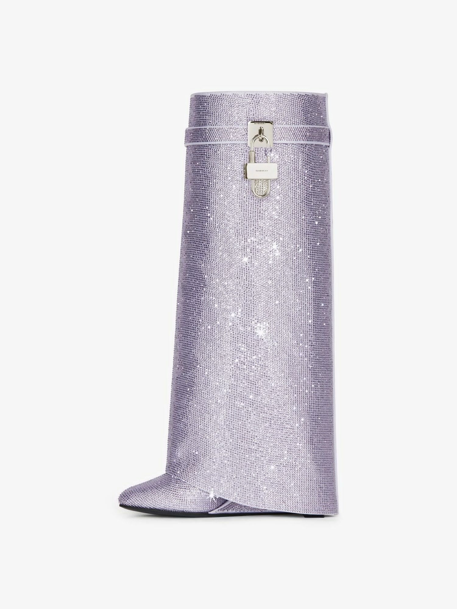 Givenchy Shark Lock Pant Boots 90mm in lavender Size US 9 / IT 39 - 3 Thumbnail