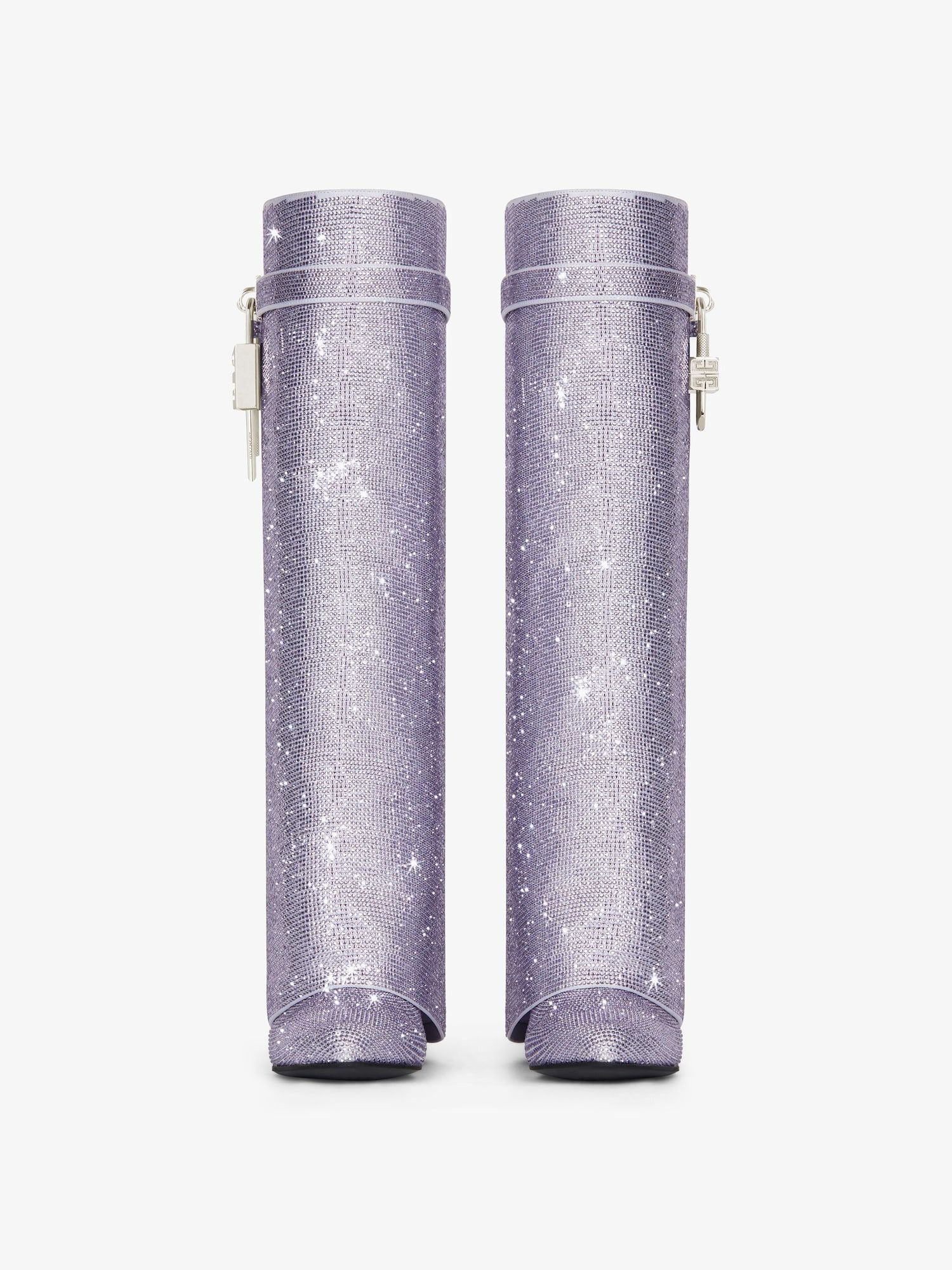 Givenchy Shark Lock Pant Boots 90mm in lavender Size US 10 / IT 40 - 2 Thumbnail