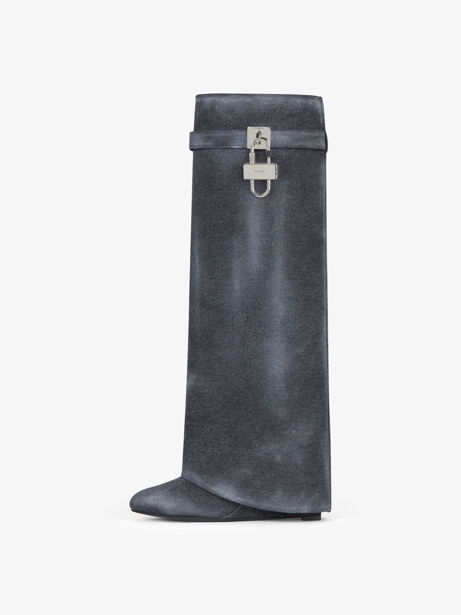 Givenchy Shark Lock Pant Boots 90mm in black Size US 8 / IT 38 - 3 Thumbnail