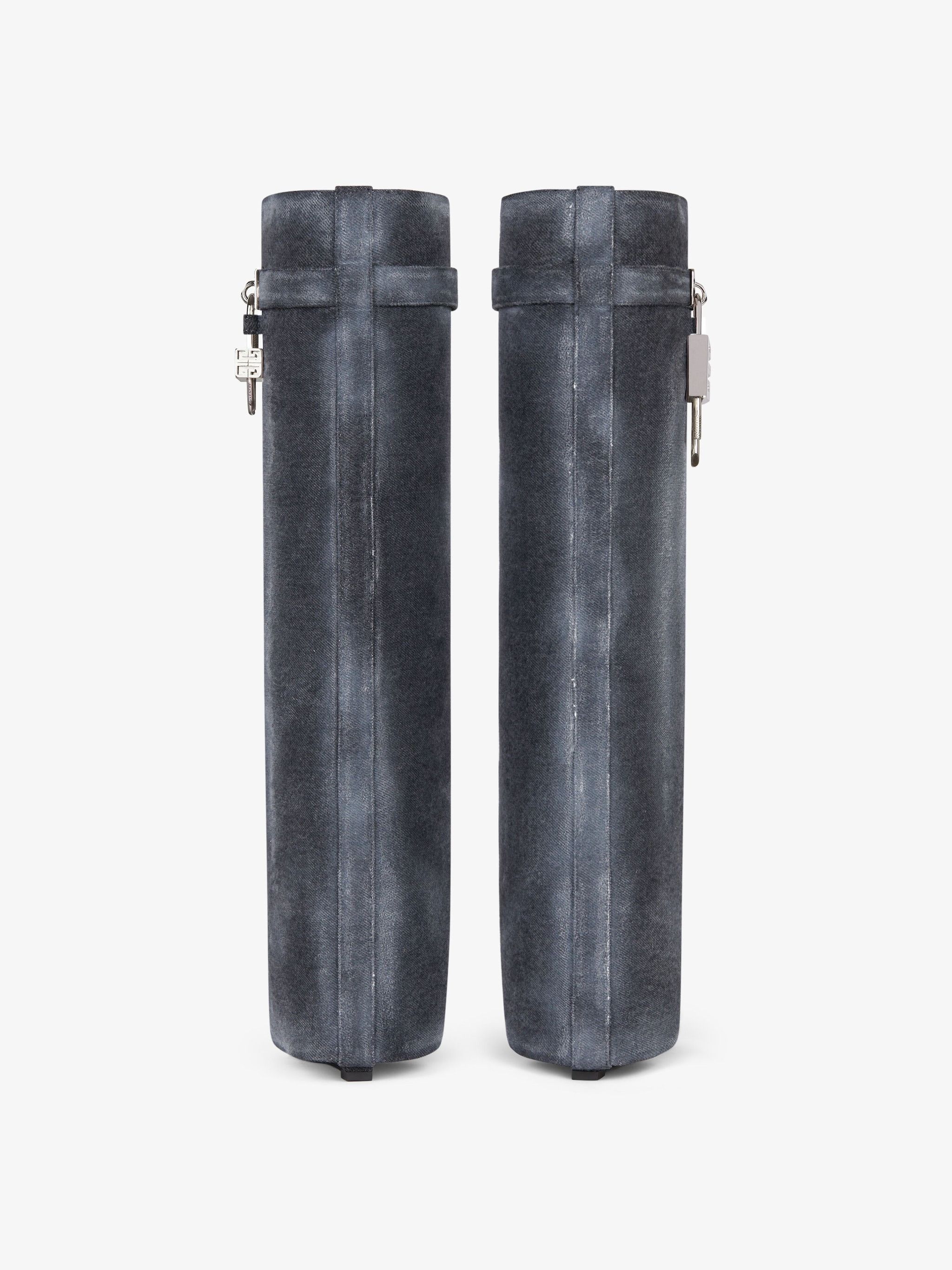 Givenchy Shark Lock Pant Boots 90mm in black Size US 10 / IT 40 - 5 Thumbnail