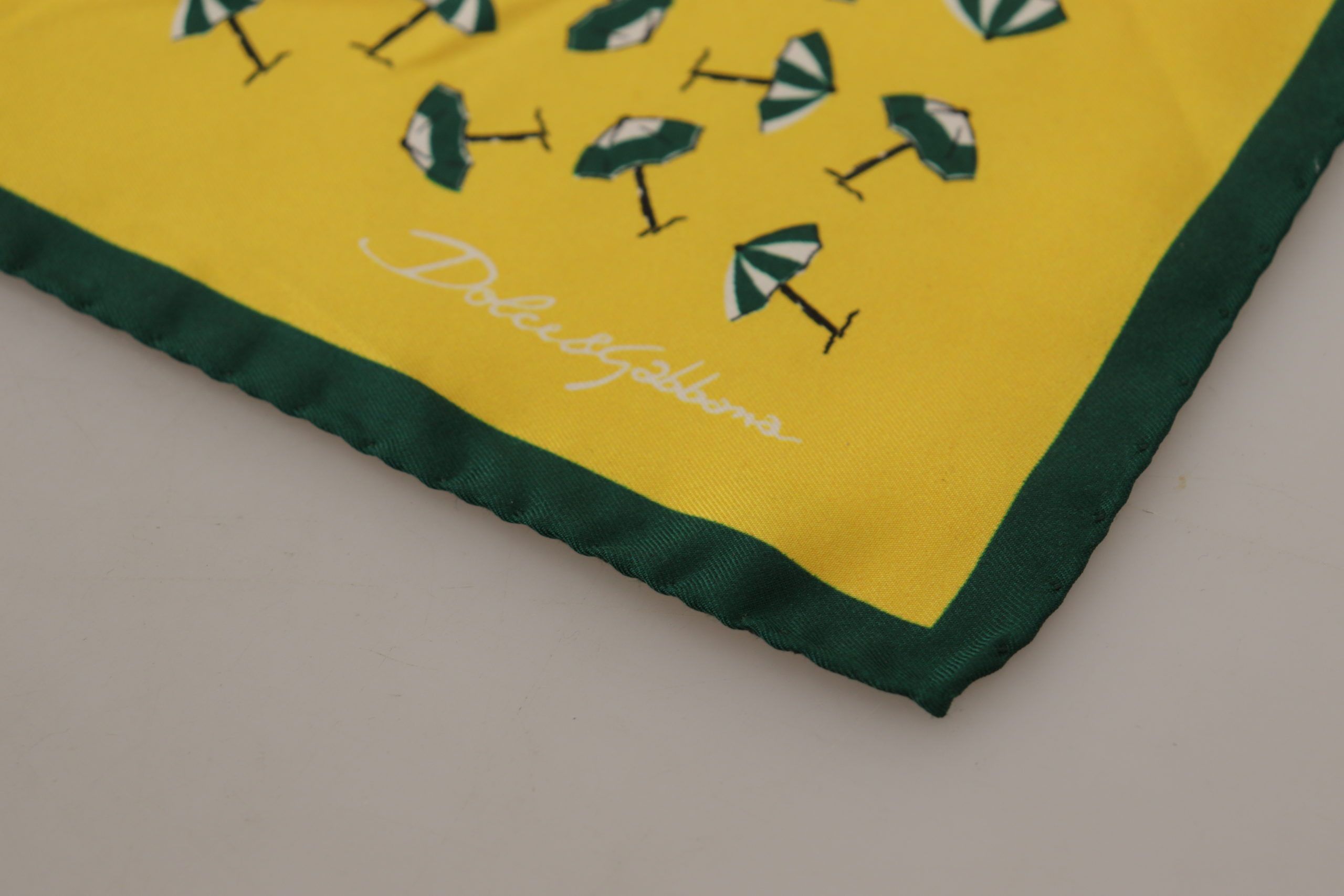 Dolce & Gabbana Elegant Silk Men's Square Scarf Men's Wrap Size ONE SIZE - 4 Thumbnail