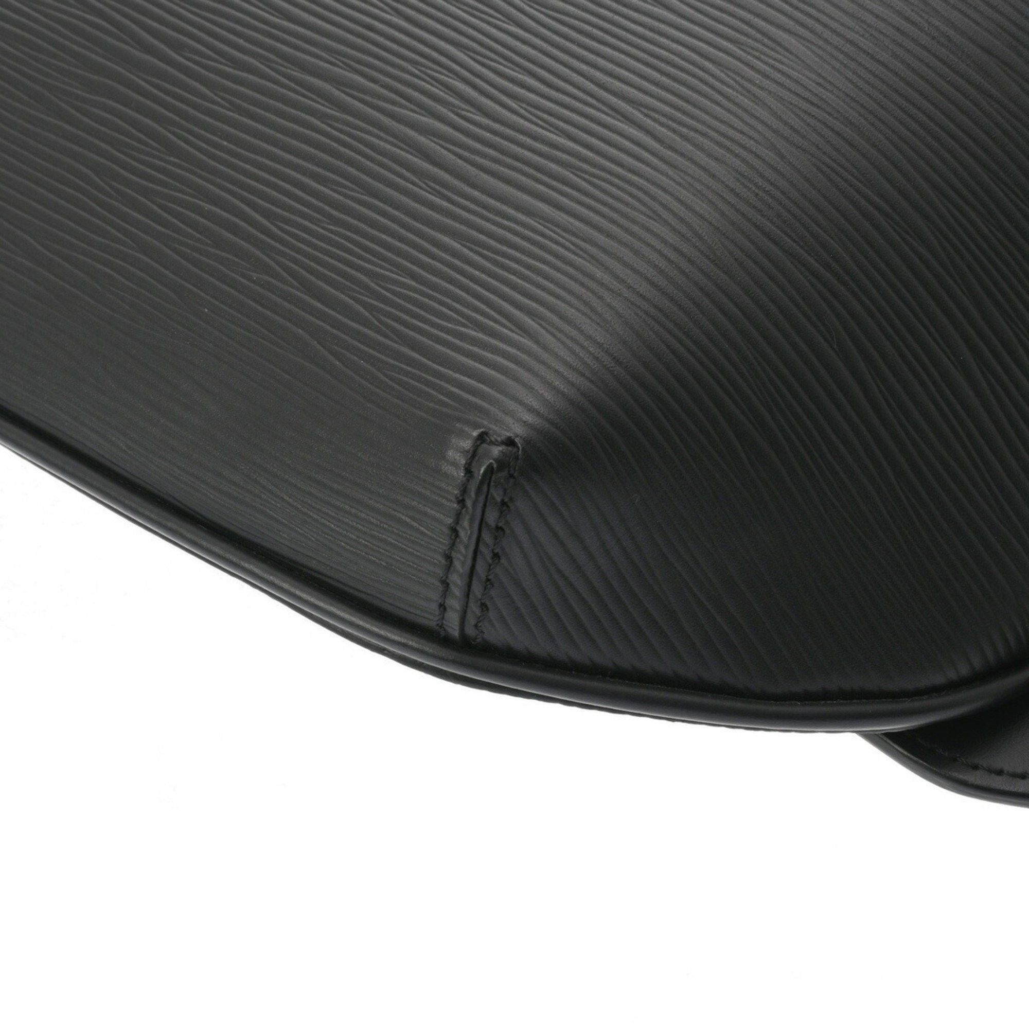 Louis Vuitton LOUIS VUITTON Epi Bum Bag LV Circle Black M55131 Men's Leather Body Size ONE SIZE - 7 Thumbnail