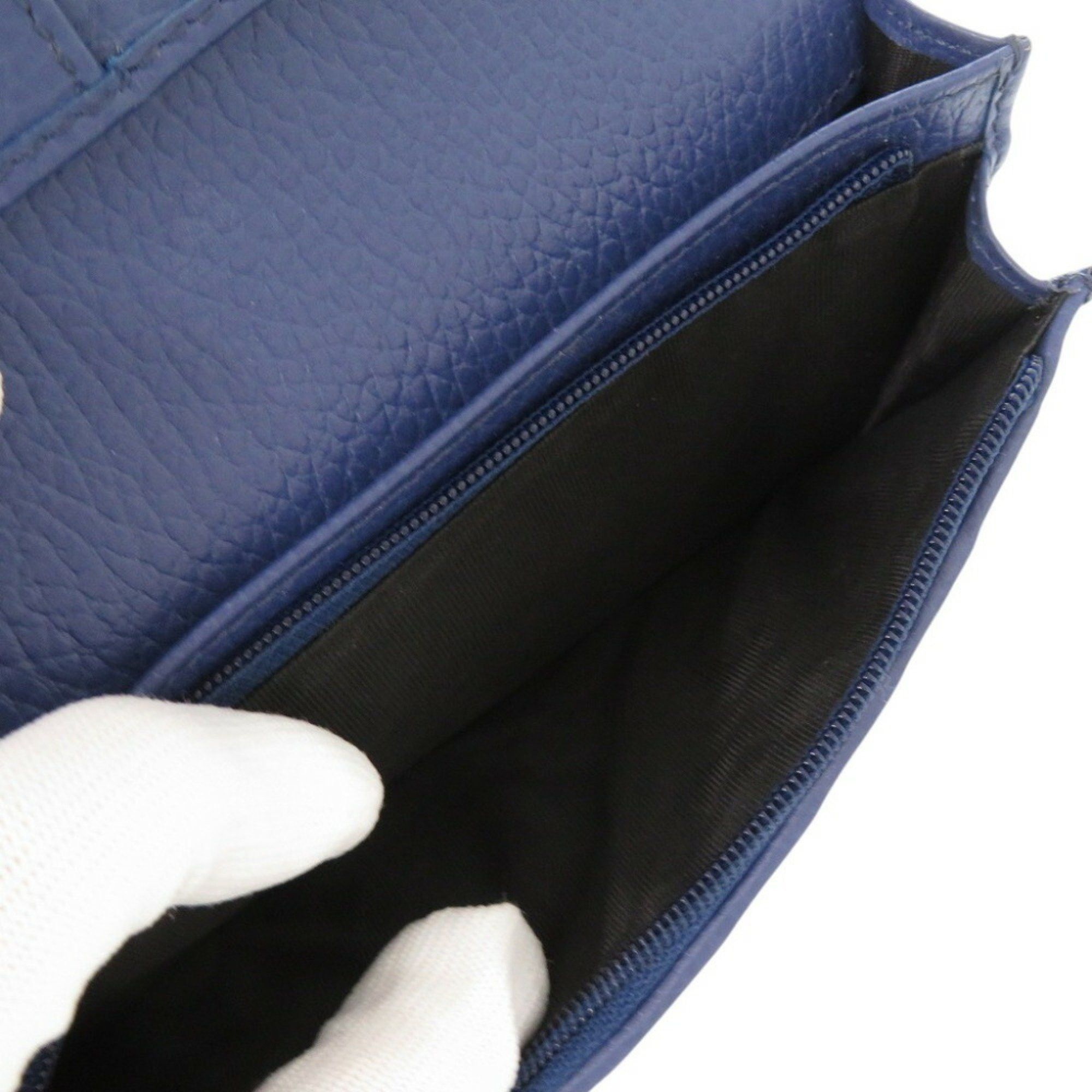 Gucci Gucci Interlocking 610467-2067 Leather Black Bi-fold Long Wallet 0120GUCCI Men's Size ONE SIZE - 6 Thumbnail