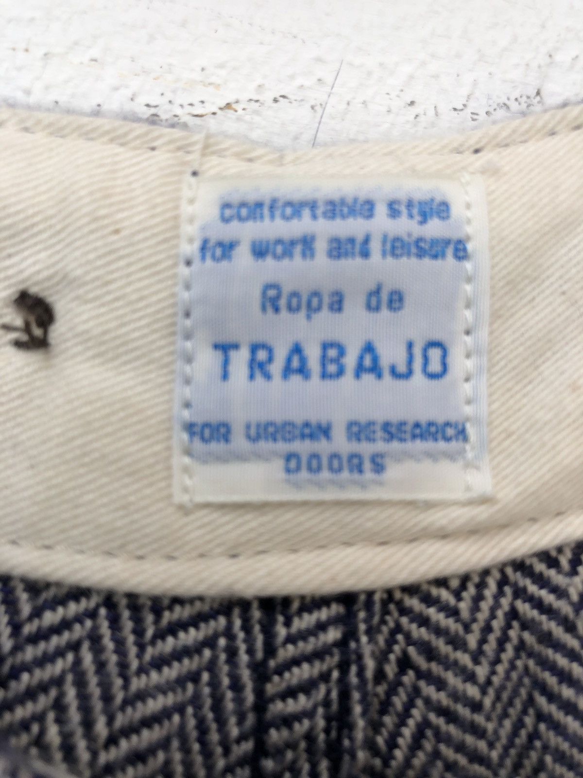 URBAN RESEARCH DOORS Ropa de Trabajo For Urban Research Doors Linen Trousers Size US 30 / EU 46 - 10 Thumbnail